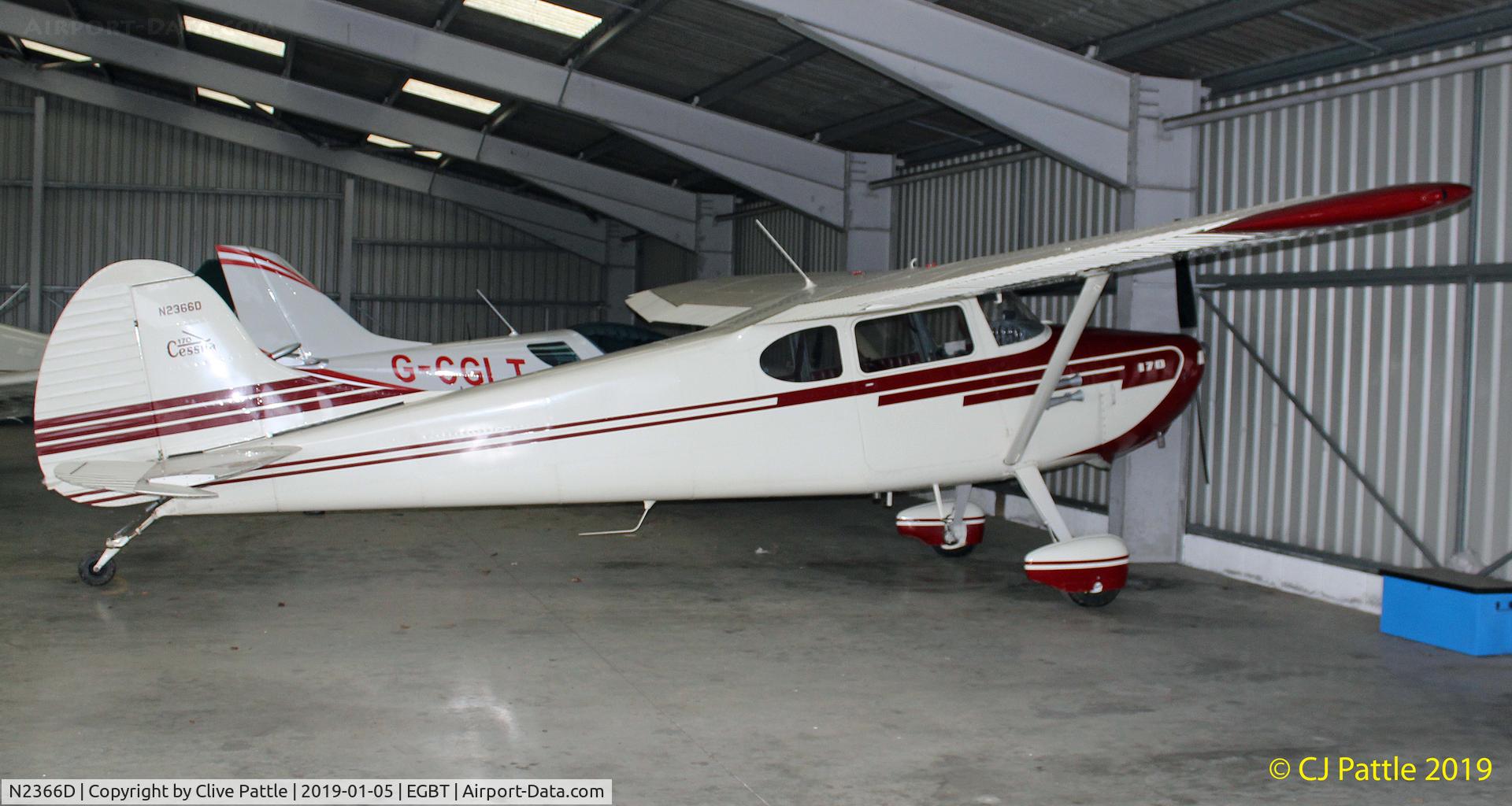 N2366D, 1952 Cessna 170B C/N 20518, @ Turweston