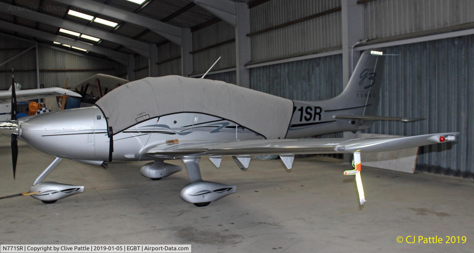 N771SR, 2007 Cirrus SR22 G3 GTS Turbo C/N 2771, @ Turweston