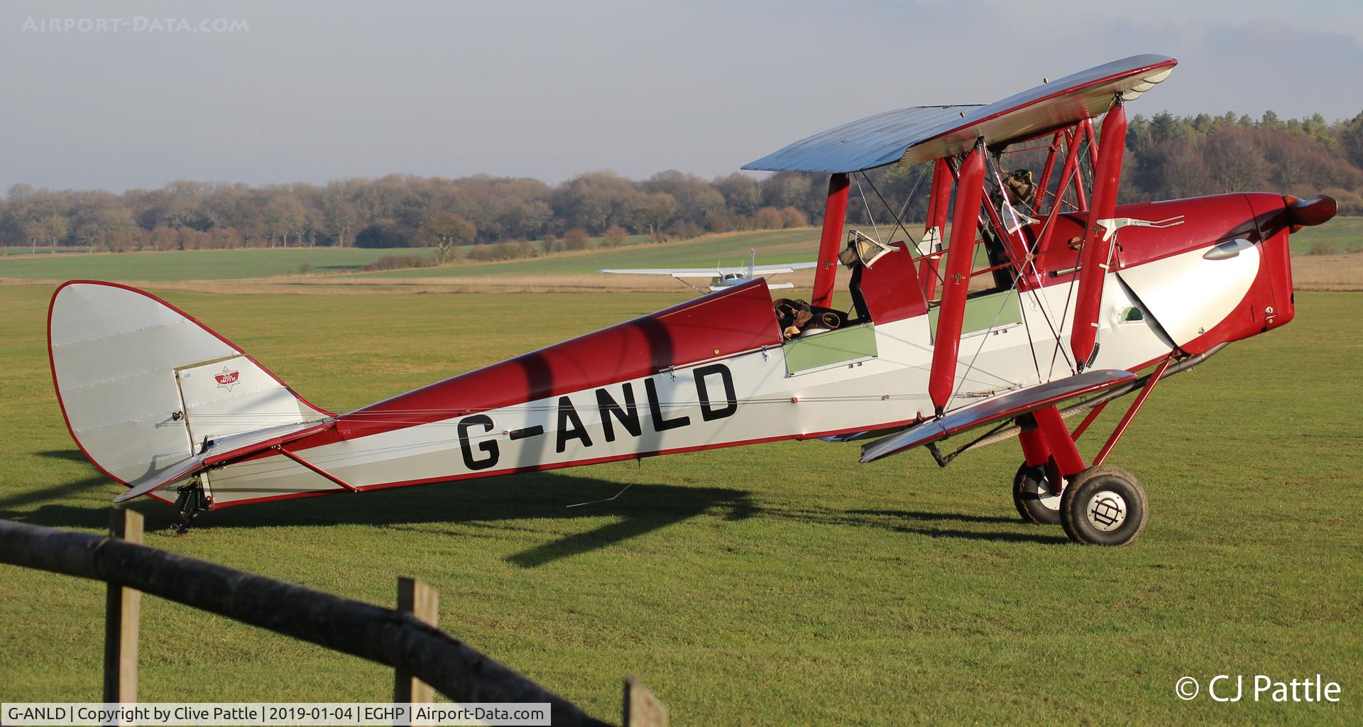 G-ANLD, 1943 De Havilland DH-82A Tiger Moth II C/N 85990, @ Popham