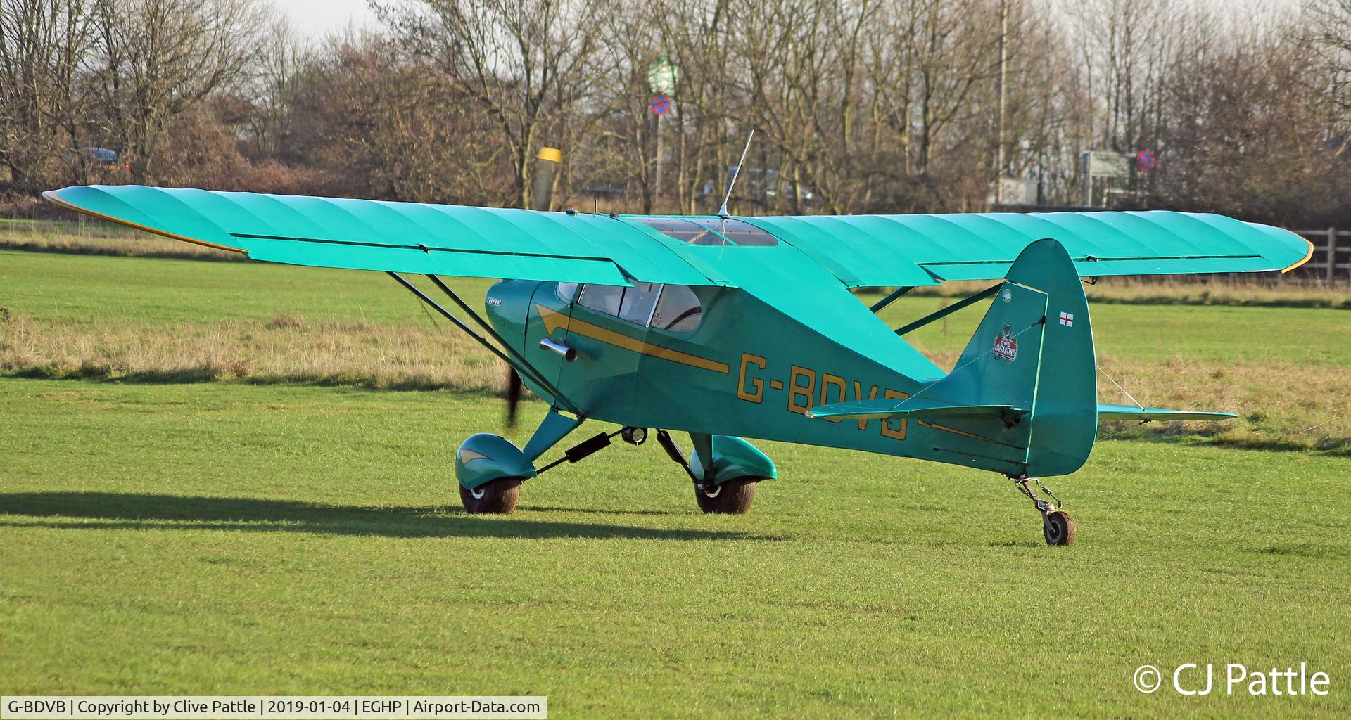 G-BDVB, 1948 Piper PA-17 Vagabond C/N 15-229, @ Popham