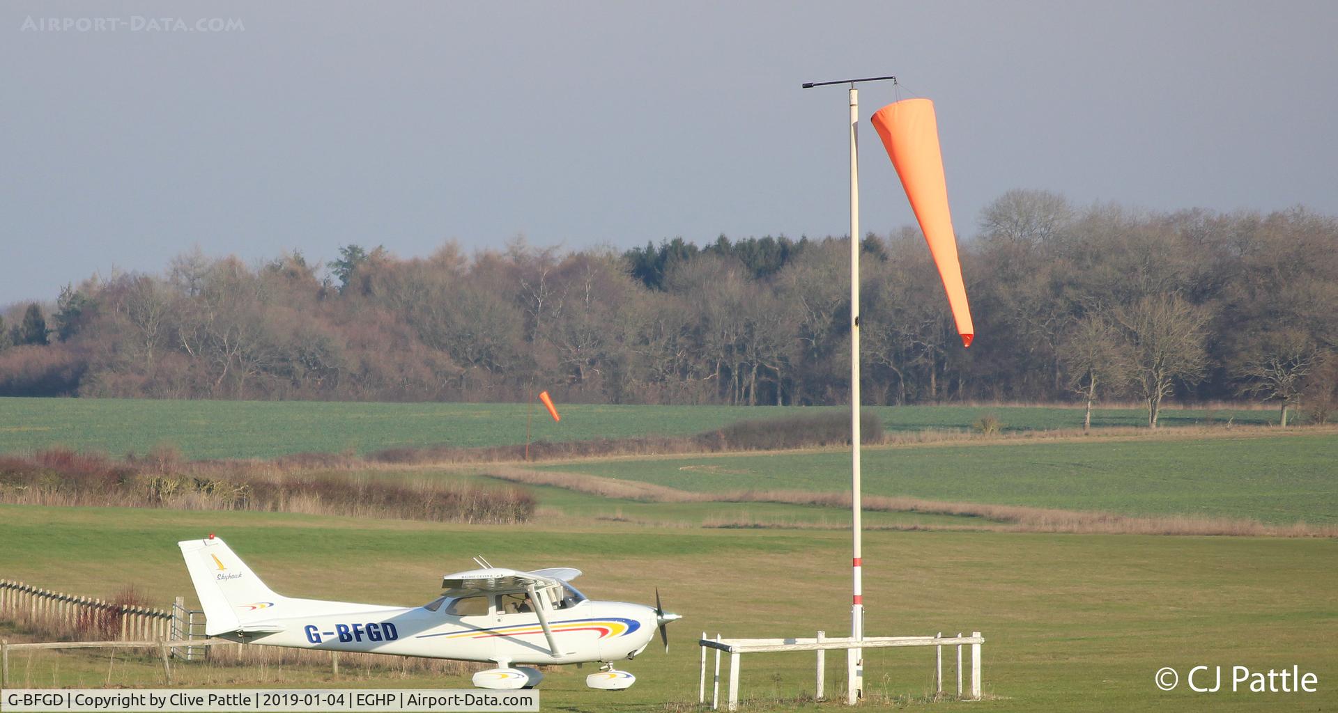 G-BFGD, 1977 Reims F172N Skyhawk C/N 1545, @ Popham