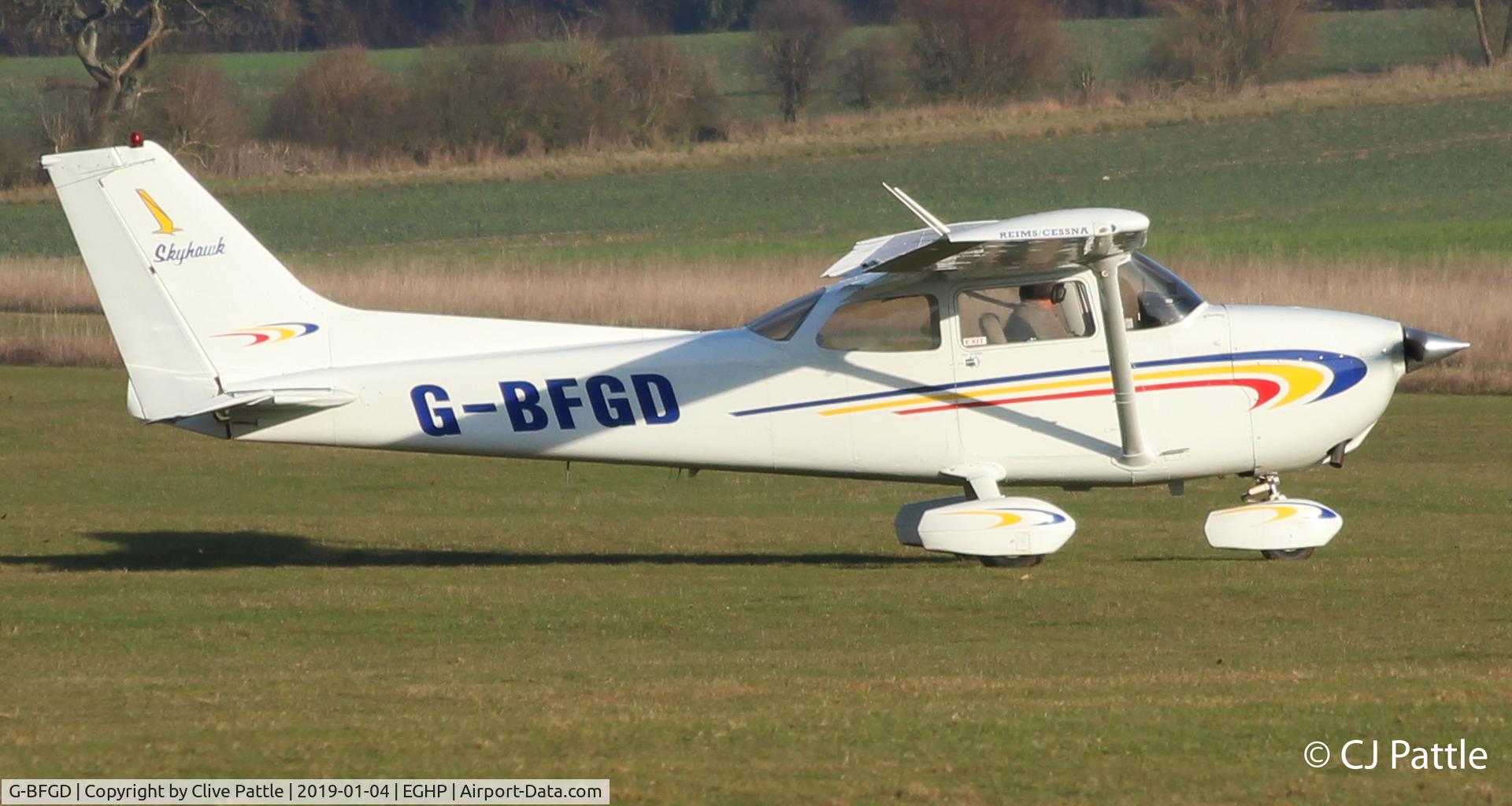 G-BFGD, 1977 Reims F172N Skyhawk C/N 1545, @ Popham