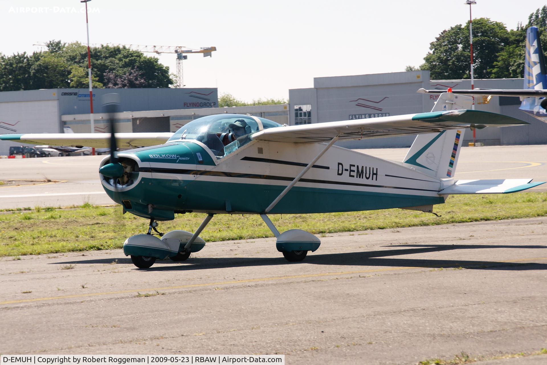 D-EMUH, 1966 Bolkow Bo-208C Junior C/N 623, STAMPE FLY IN .19TH.