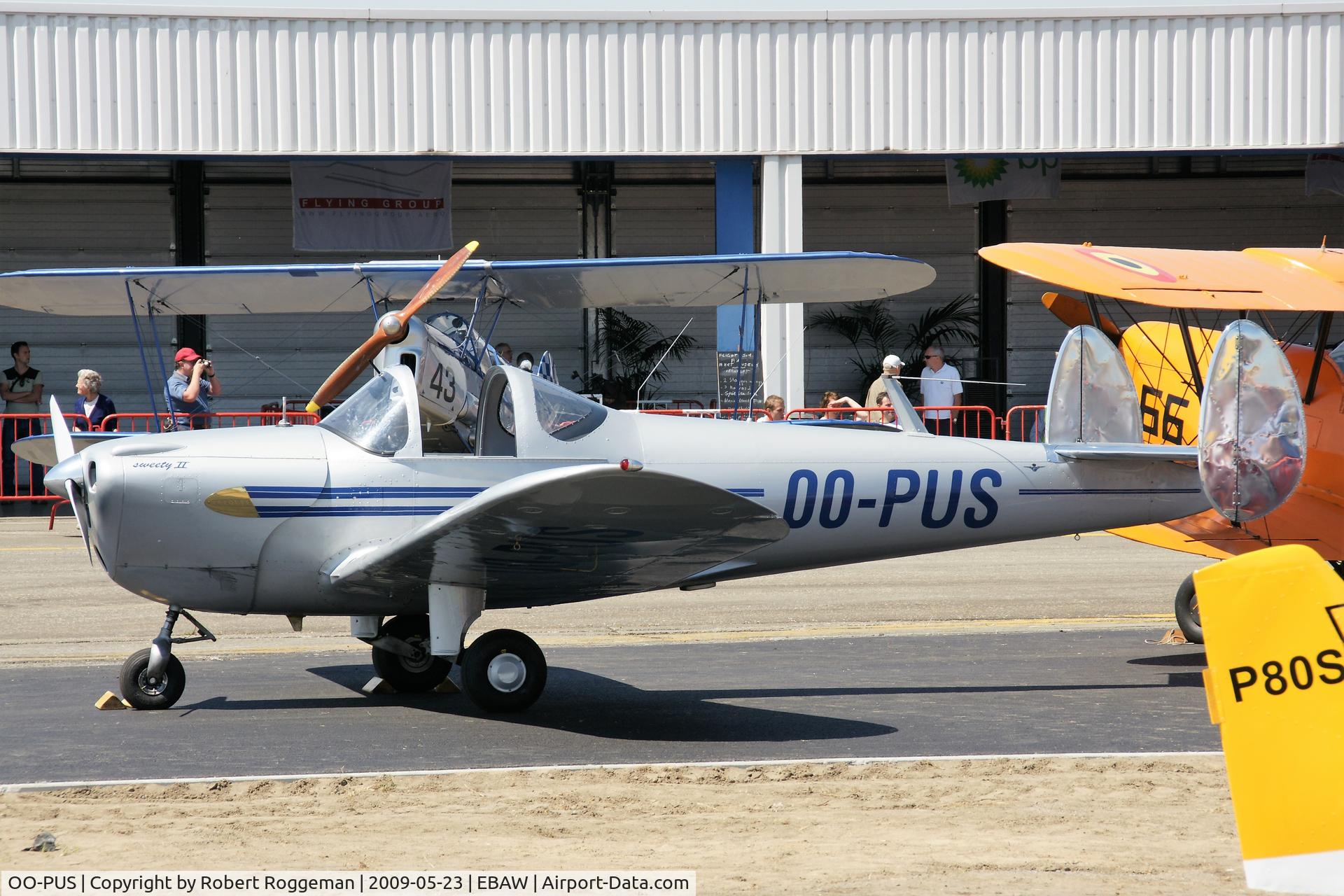 OO-PUS, 1947 Erco 415D Ercoupe C/N 4577, STAMPE FLY IN.19 TH.