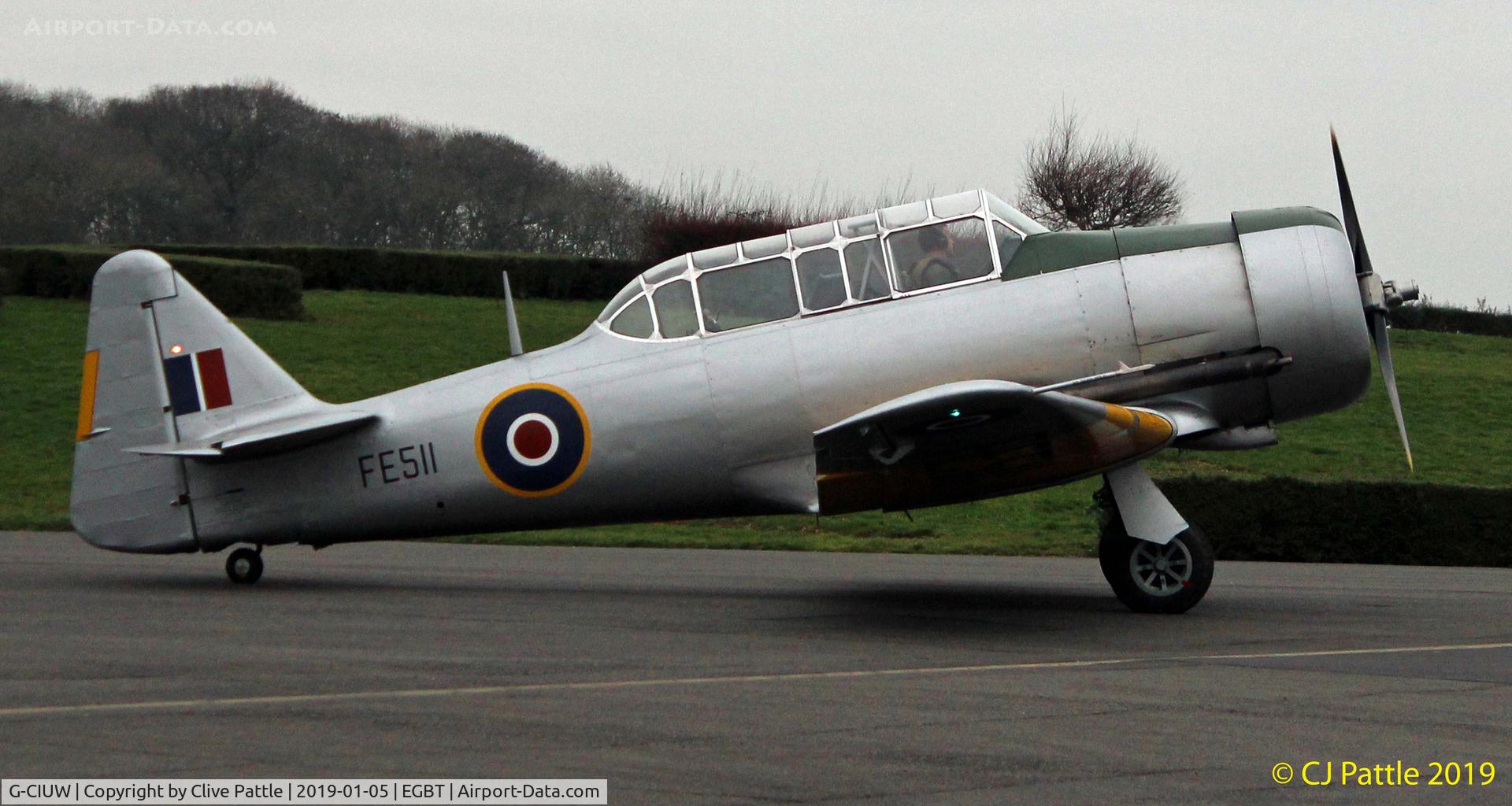 G-CIUW, 1942 Noorduyn AT-16 Harvard IIB C/N 14-245, @ Turweston