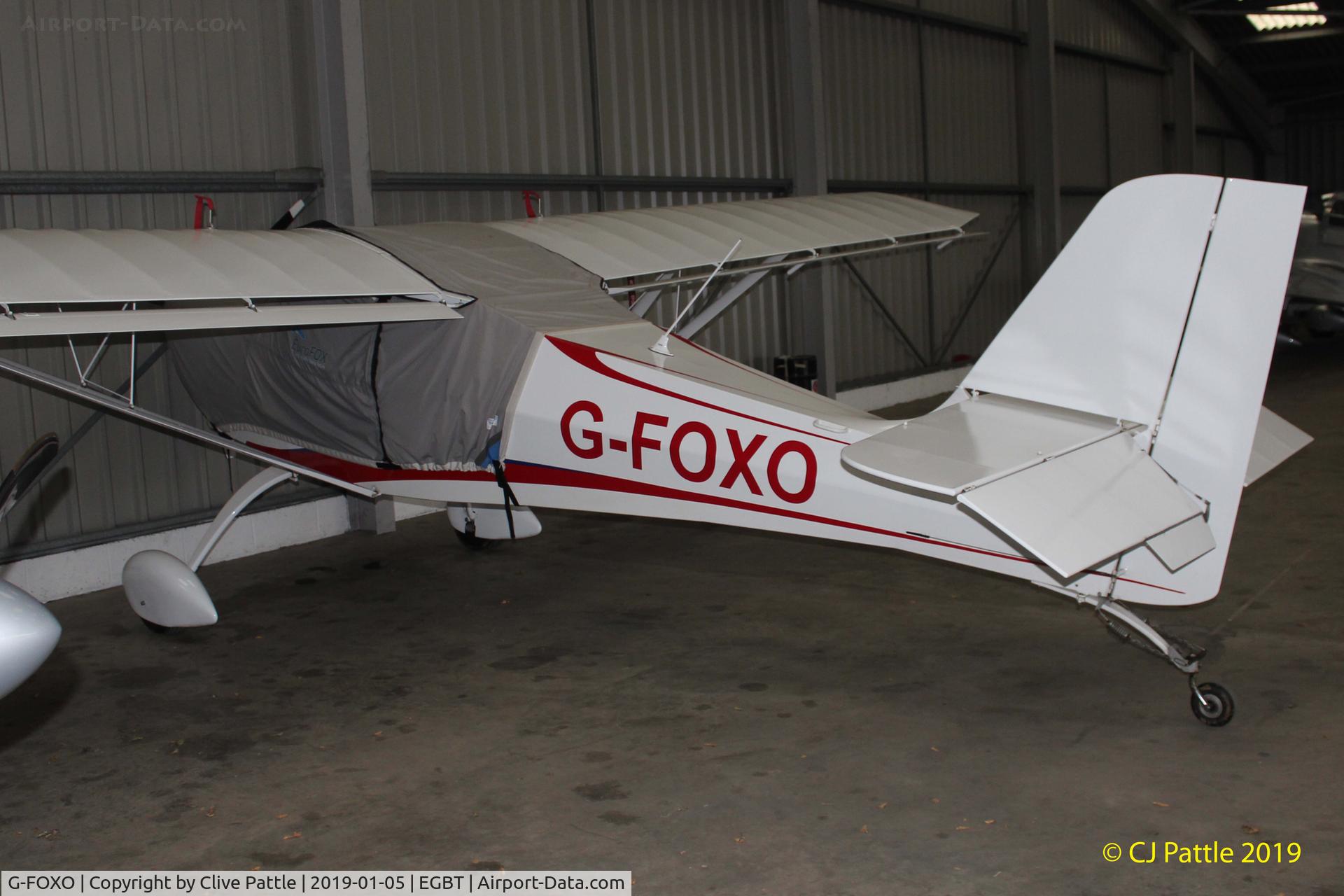 G-FOXO, 2014 Aeropro Eurofox 912(S) C/N LAA 376-15165, Hangared @ Turweston