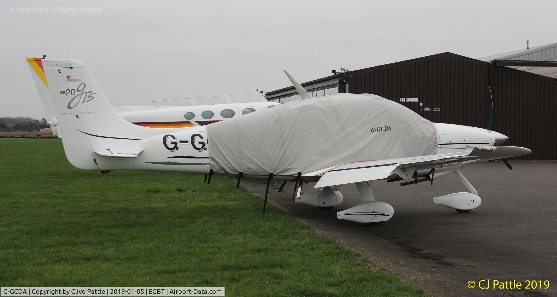 G-GCDA, 2008 Cirrus SR20 G3 GTS C/N 1962, Under wraps @ Turweston