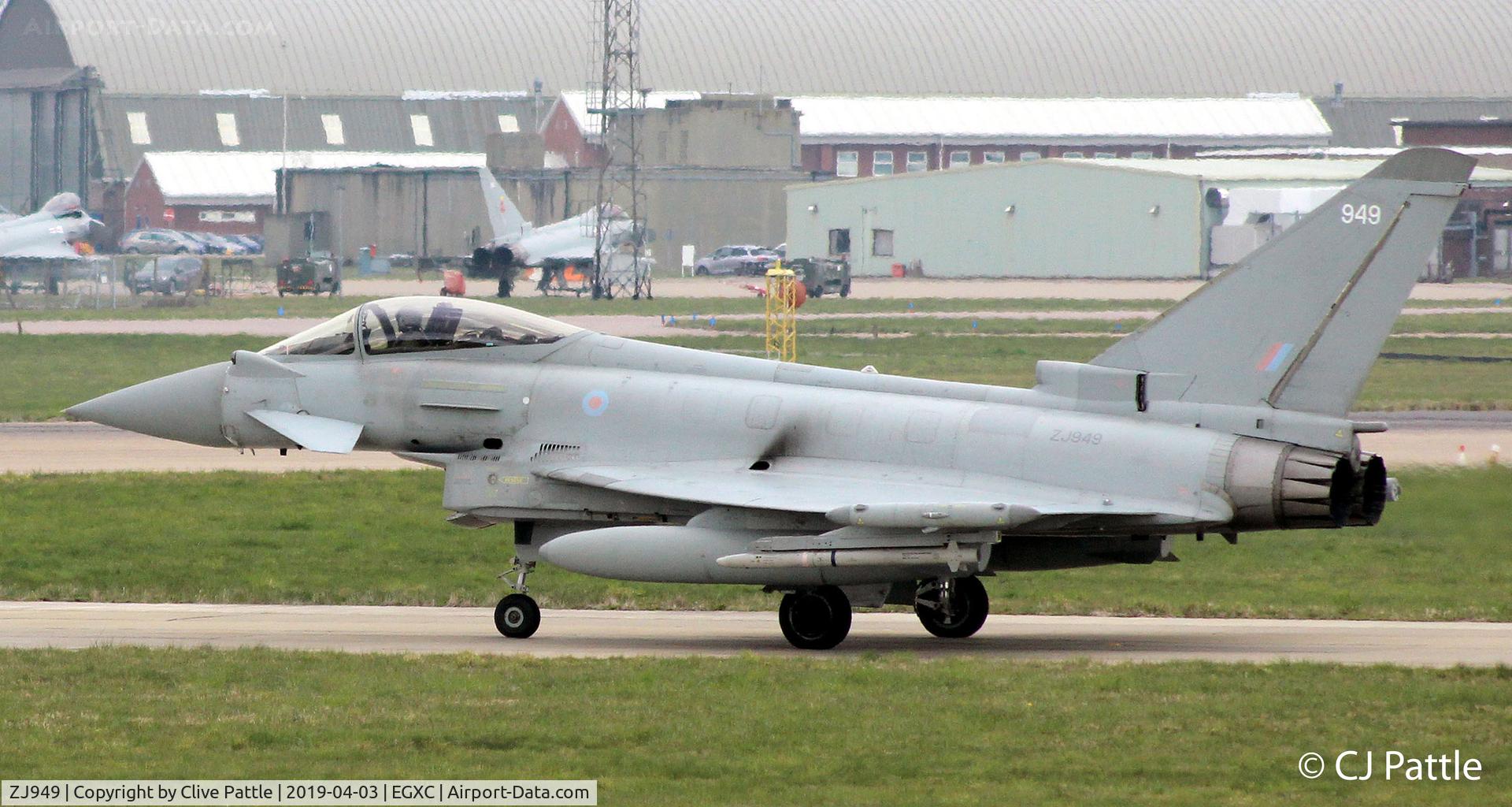 ZJ949, 2008 Eurofighter EF-2000 Typhoon FGR4 C/N BS045, @ EGXC