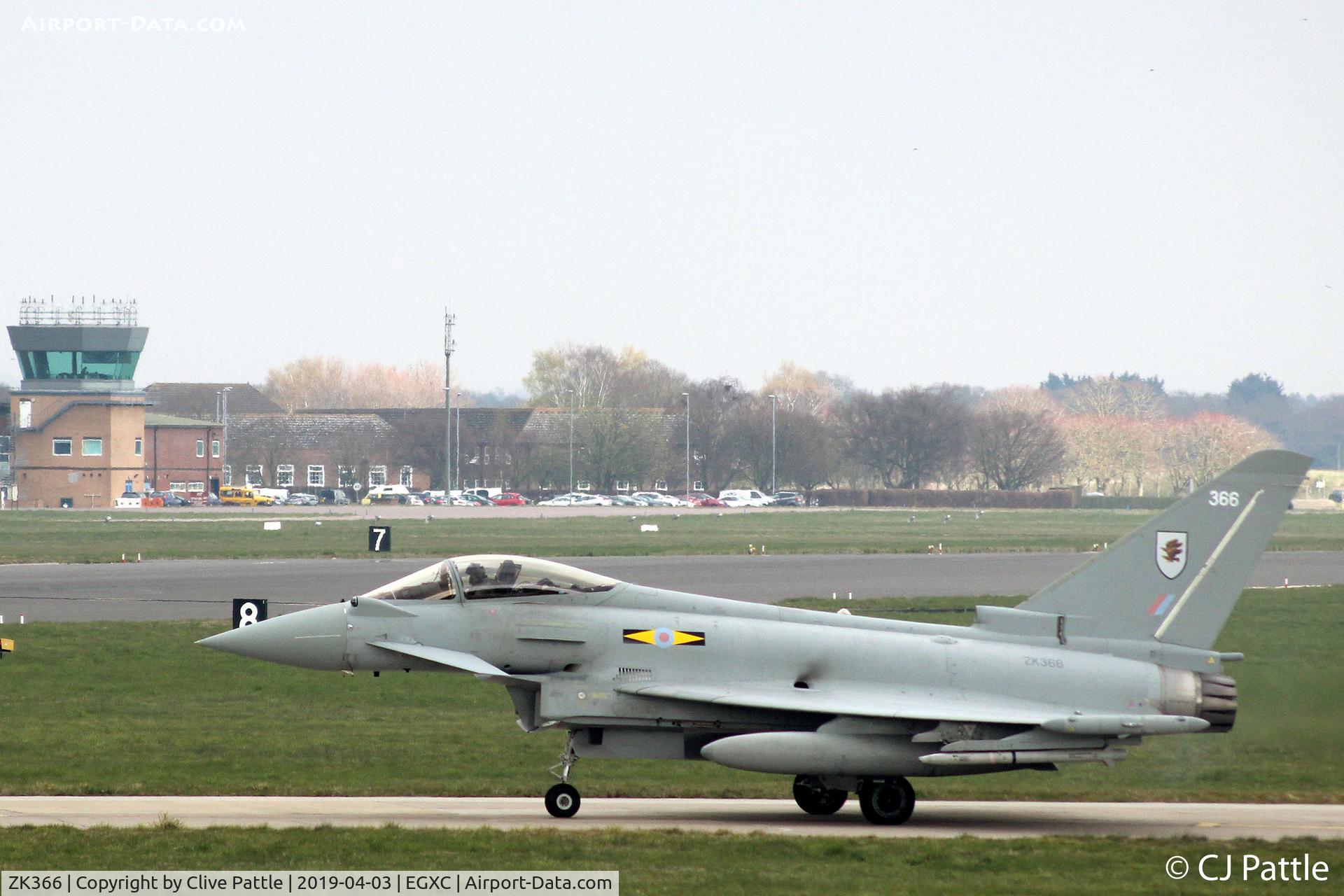 ZK366, 2014 Eurofighter EF-2000 Typhoon FGR4 C/N BS127/457, @ EGXC