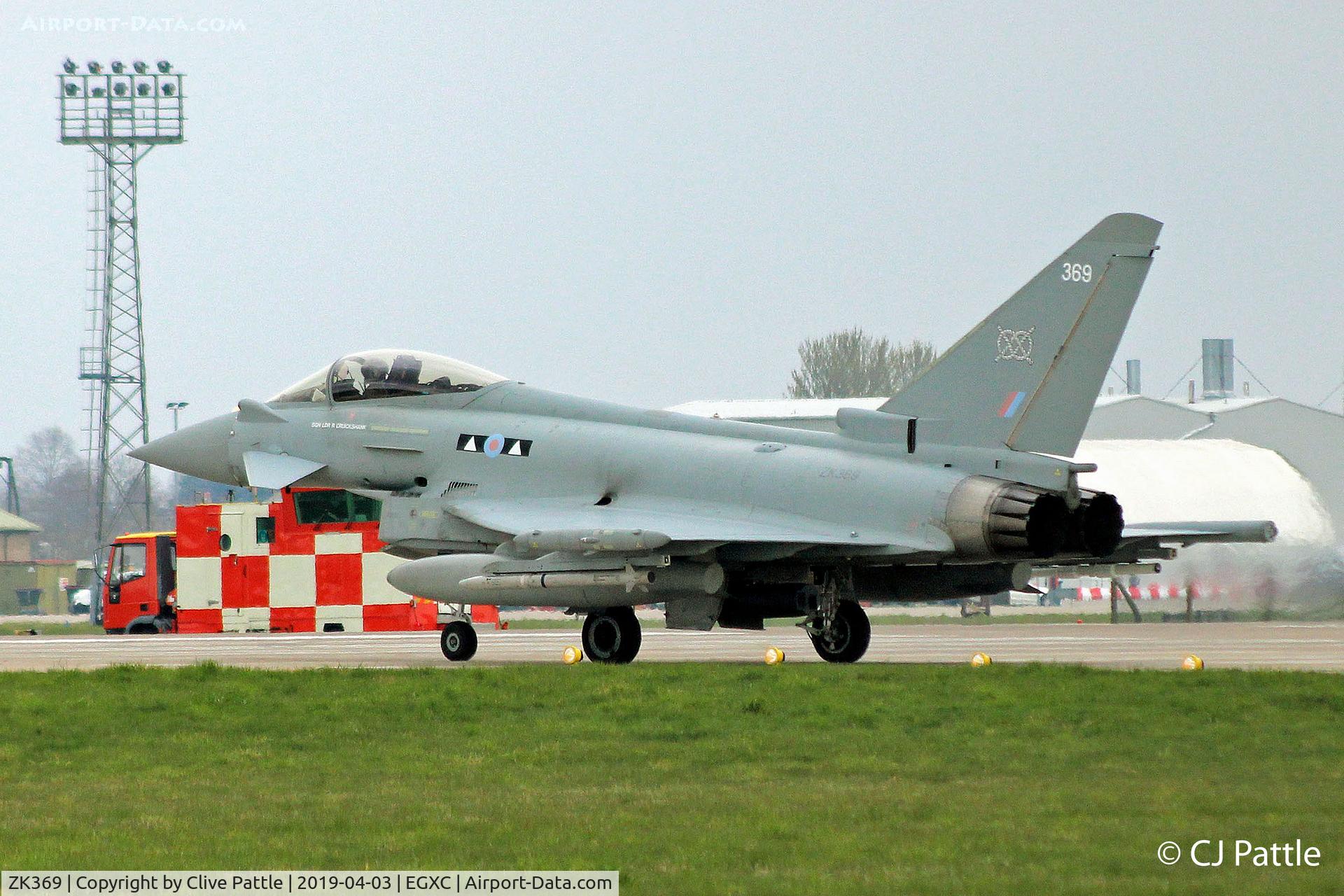 ZK369, 2015 Eurofighter EF-2000 Typhoon FGR4 C/N BS130, @ EGXC
