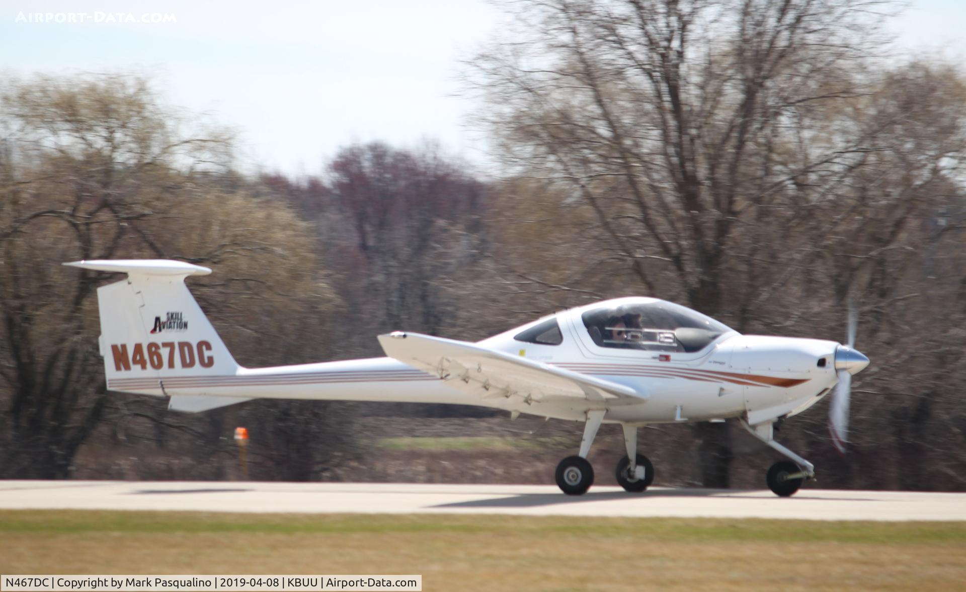 N467DC, Diamond DA-20C-1 Eclipse C/N C0367, Diamond DA-20C-1
