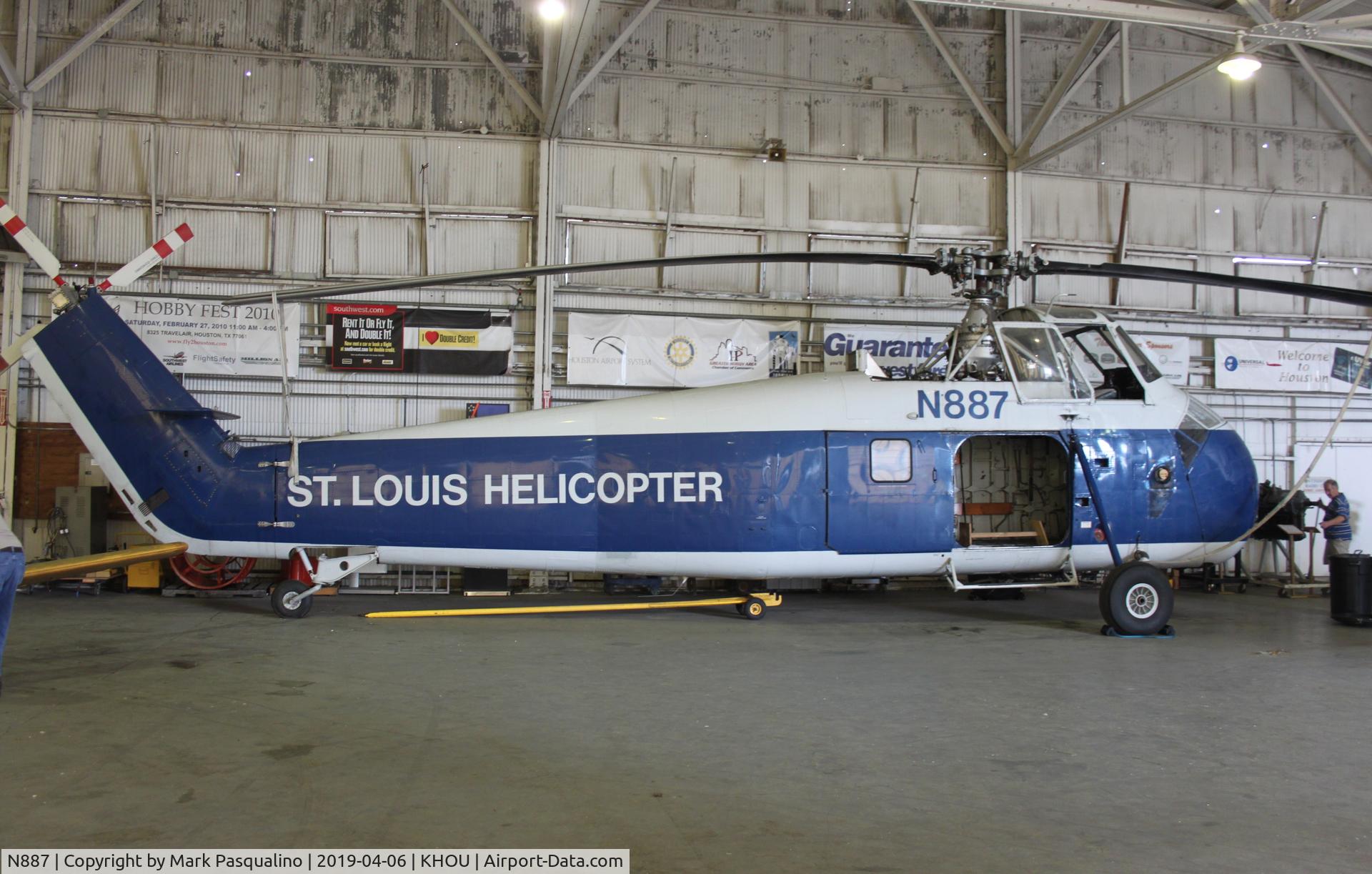 N887, 1957 Sikorsky S-58B C/N 58482, Sikorsky S-58B