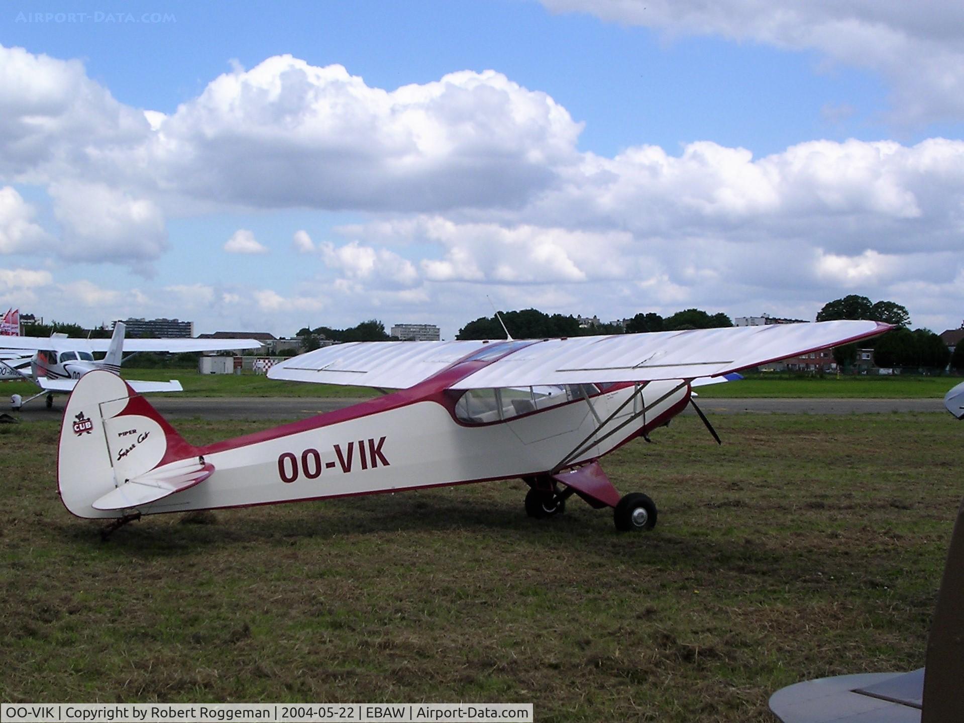 OO-VIK, 1957 Piper PA-18-95 Super Cub C/N 18-5822, STAMPE FLY IN.