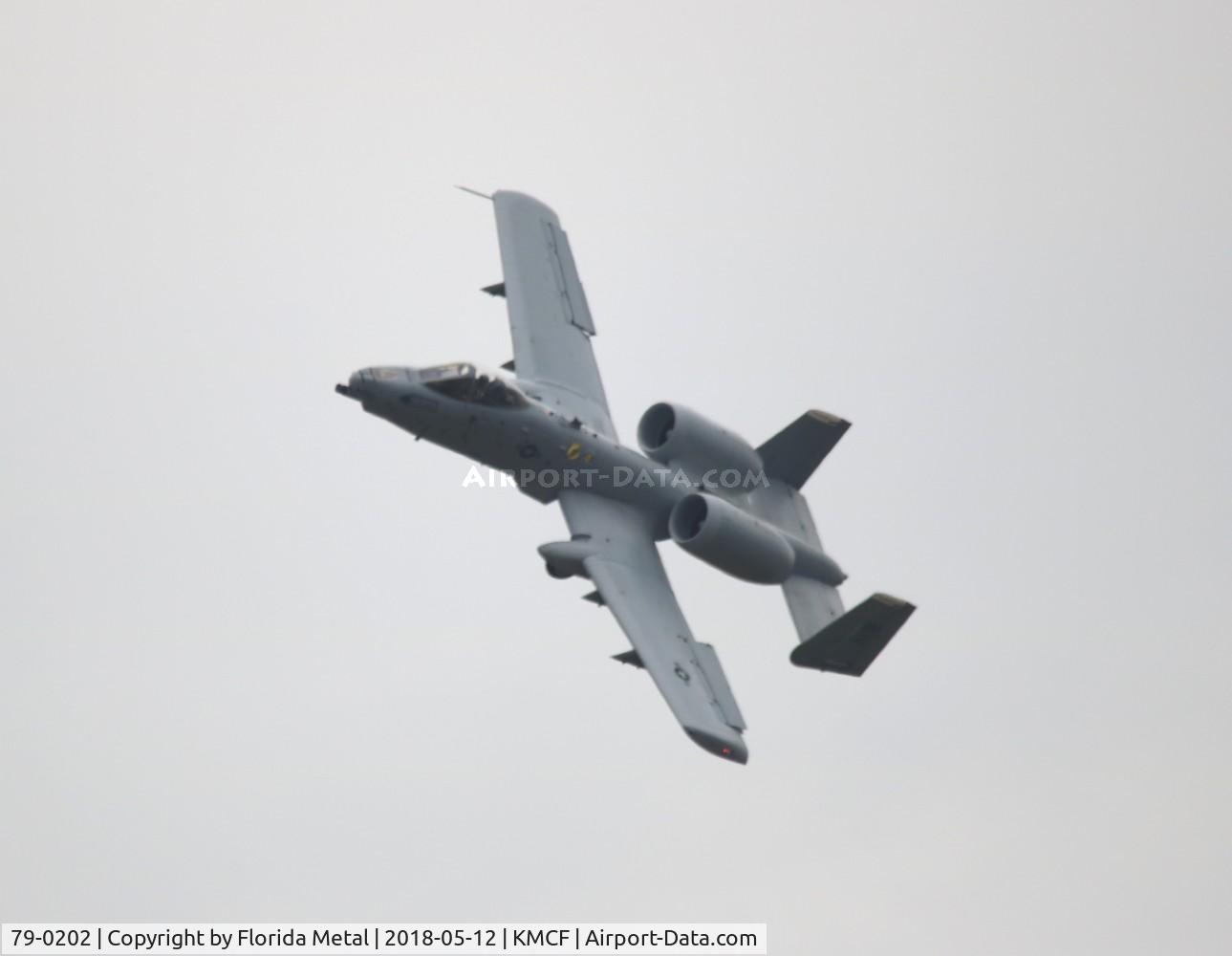 79-0202, 1979 Fairchild Republic A-10C Thunderbolt II C/N A10-0466, MacDill Air Fest 2018