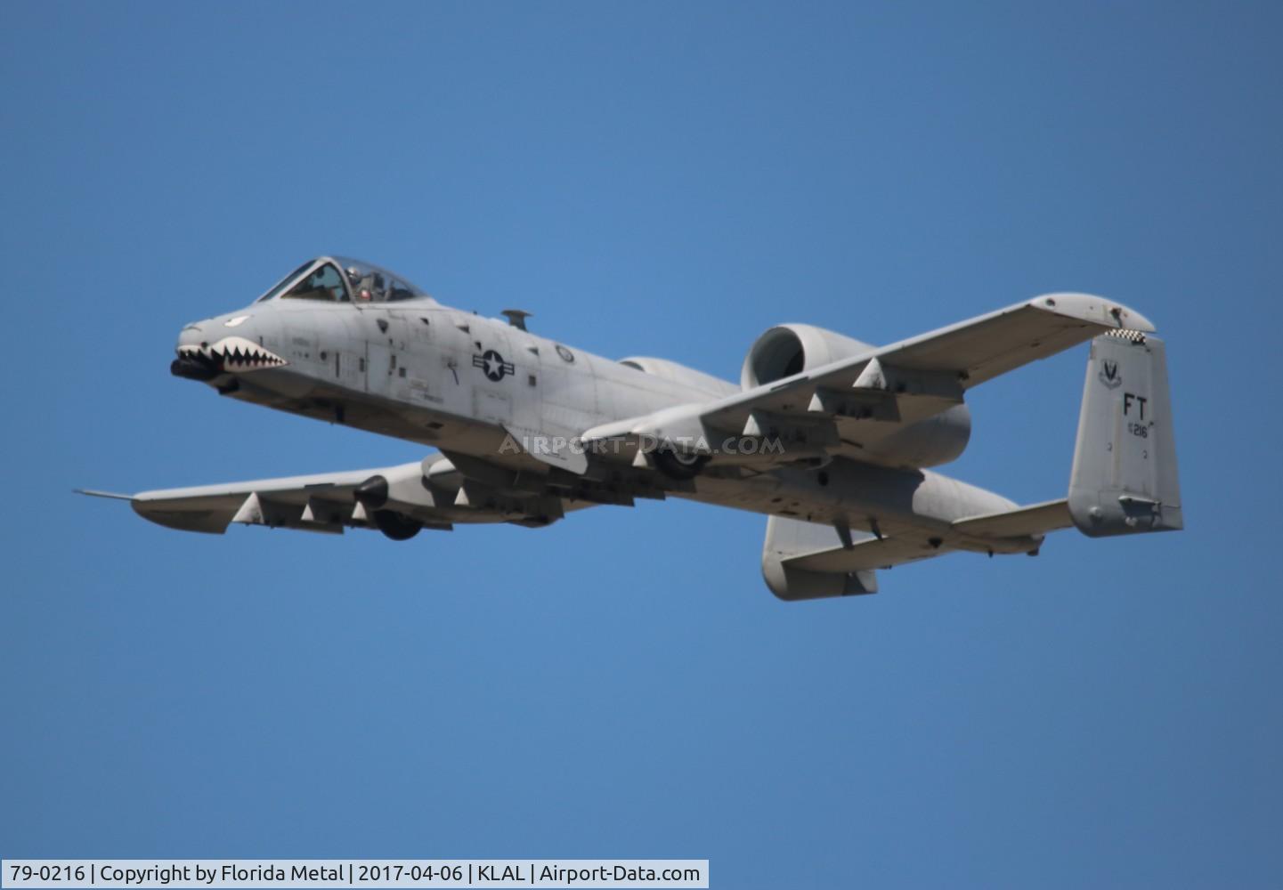 79-0216, 1979 Fairchild Republic A-10C Thunderbolt II C/N A10-0480, Sun N Fun 2017