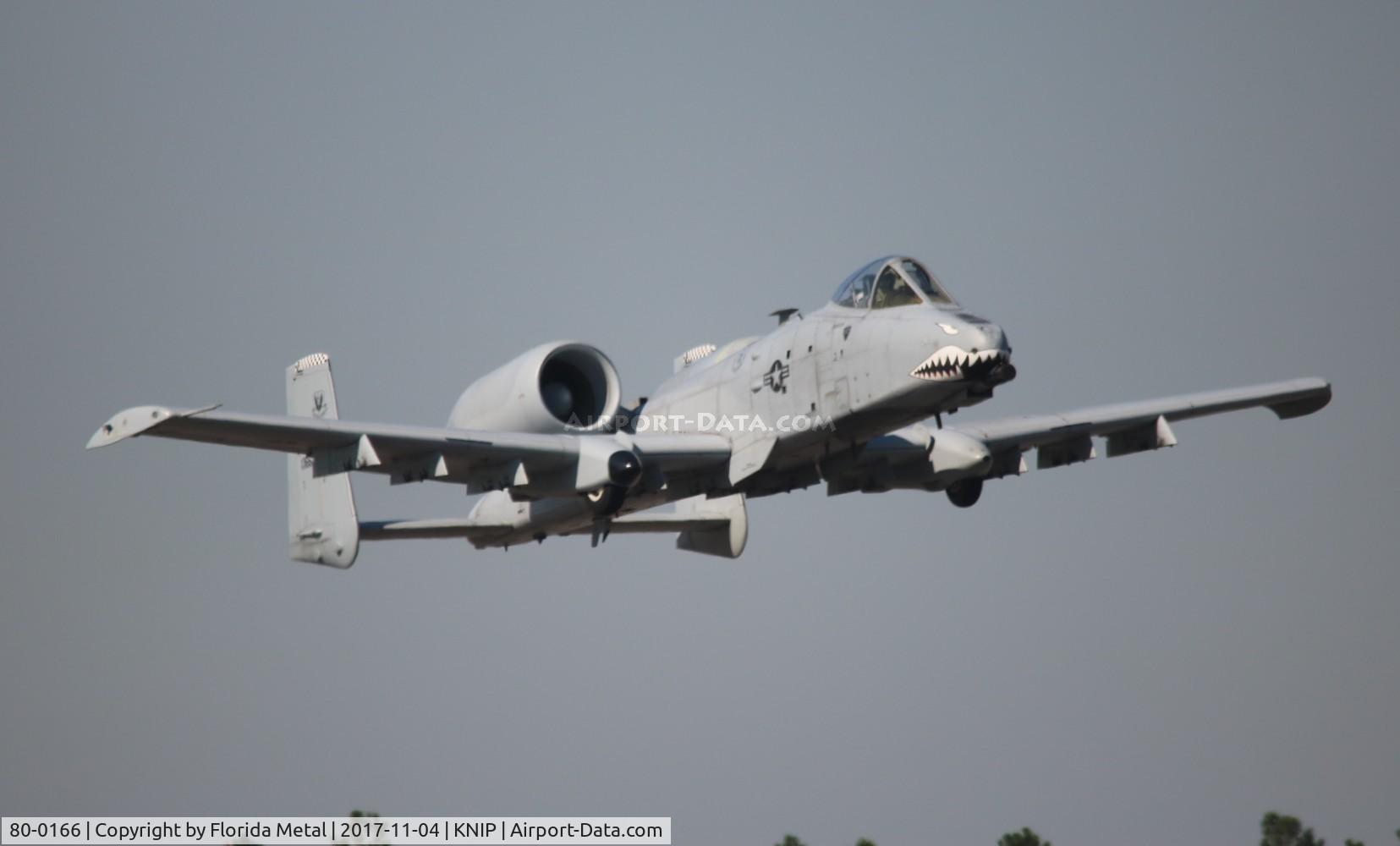 80-0166, 1980 Fairchild Republic A-10C Thunderbolt II C/N A10-0516, NAS JAX 2017
