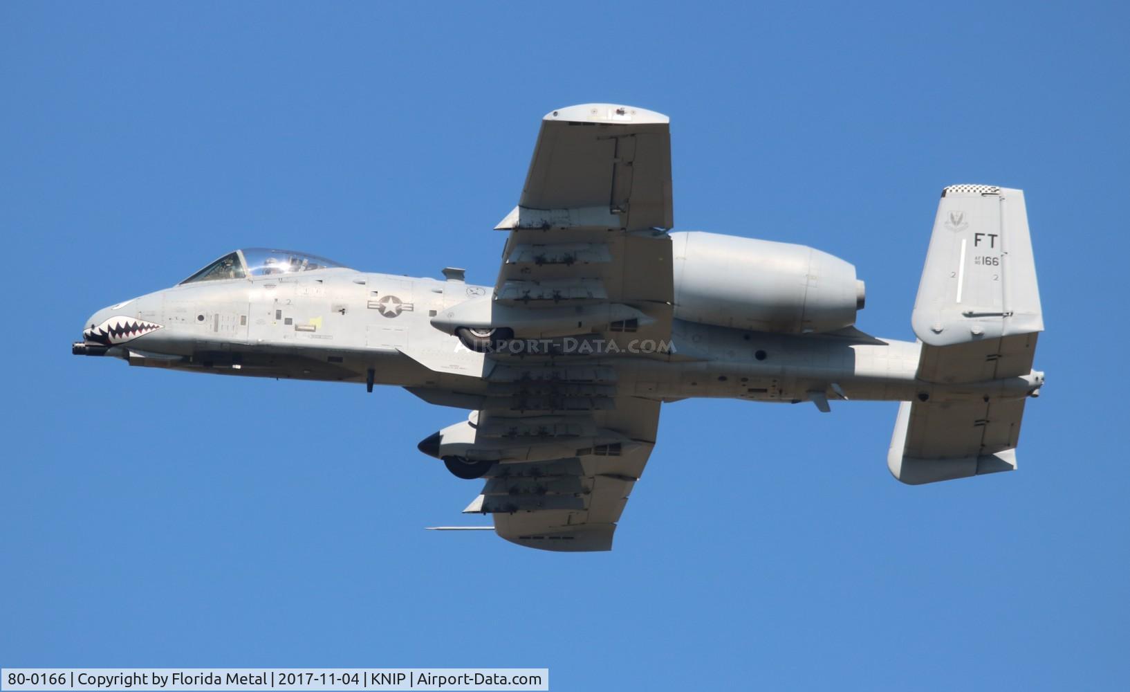 80-0166, 1980 Fairchild Republic A-10C Thunderbolt II C/N A10-0516, NAS JAX 2017