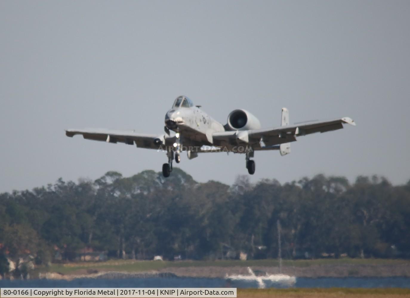 80-0166, 1980 Fairchild Republic A-10C Thunderbolt II C/N A10-0516, NAS JAX 2017