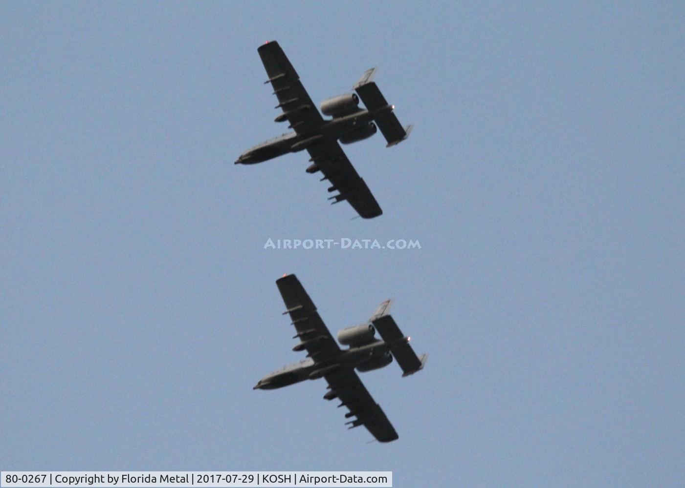 80-0267, 1980 Fairchild Republic A-10C Thunderbolt II C/N A10-0617, Air Venture 2017