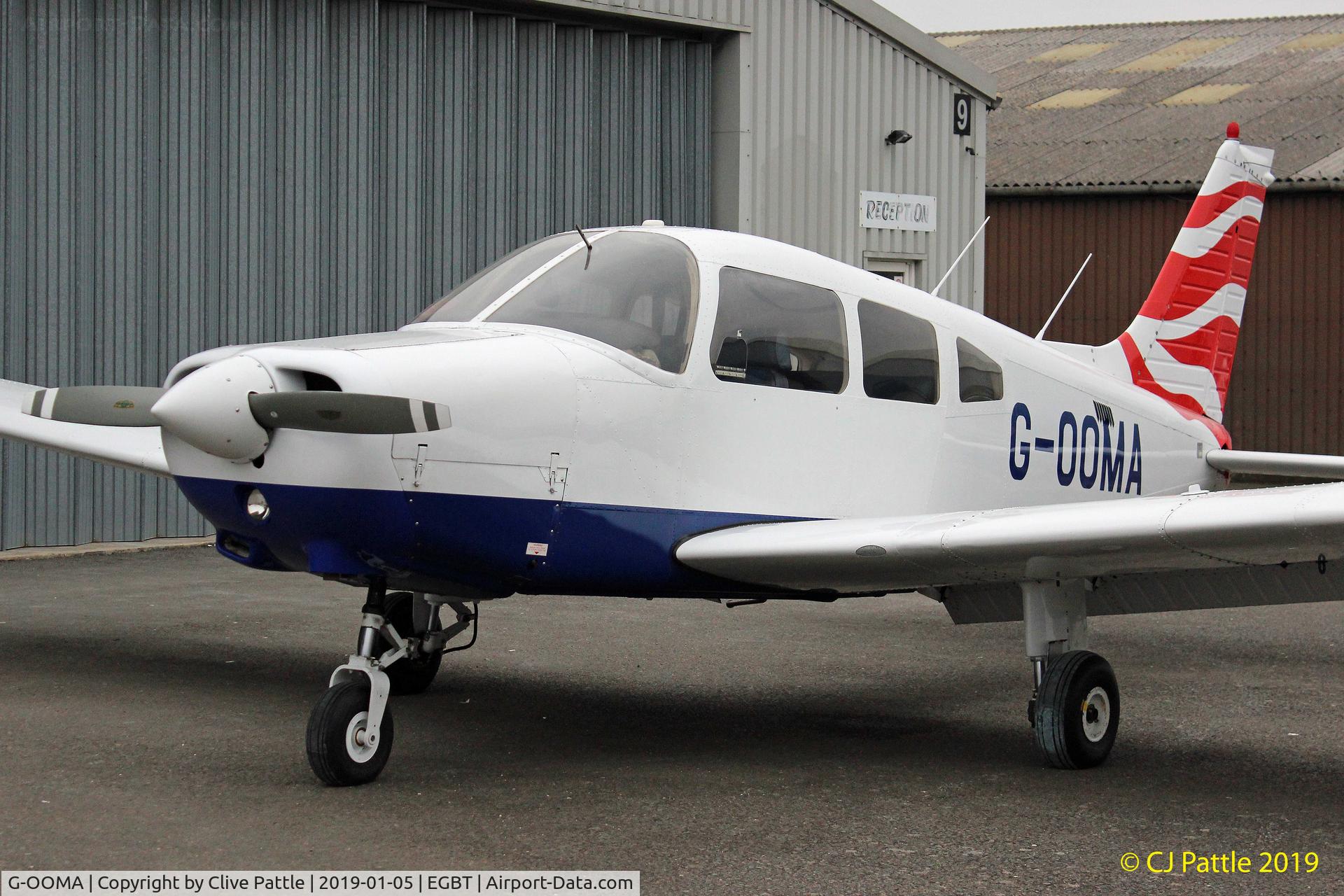 G-OOMA, 1981 Piper PA-28-161 Cherokee Warrior II C/N 28-8116030, @ Turweston