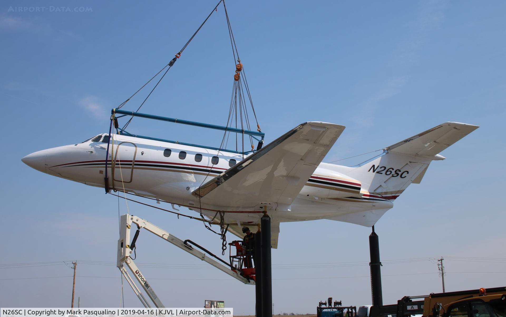 N26SC, 1980 British Aerospace HS.125-700A C/N 257117/NA0283, British Aerospace HS.125-700A