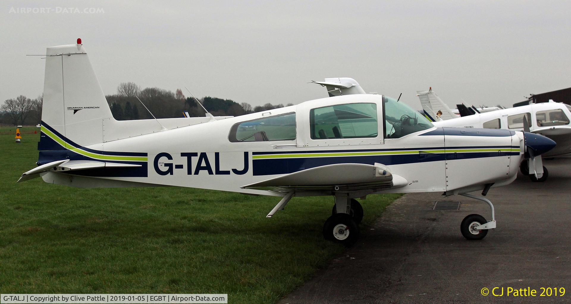 G-TALJ, 1973 Grumman American AA-5 Traveler C/N AA5-0479, @ Turweston
