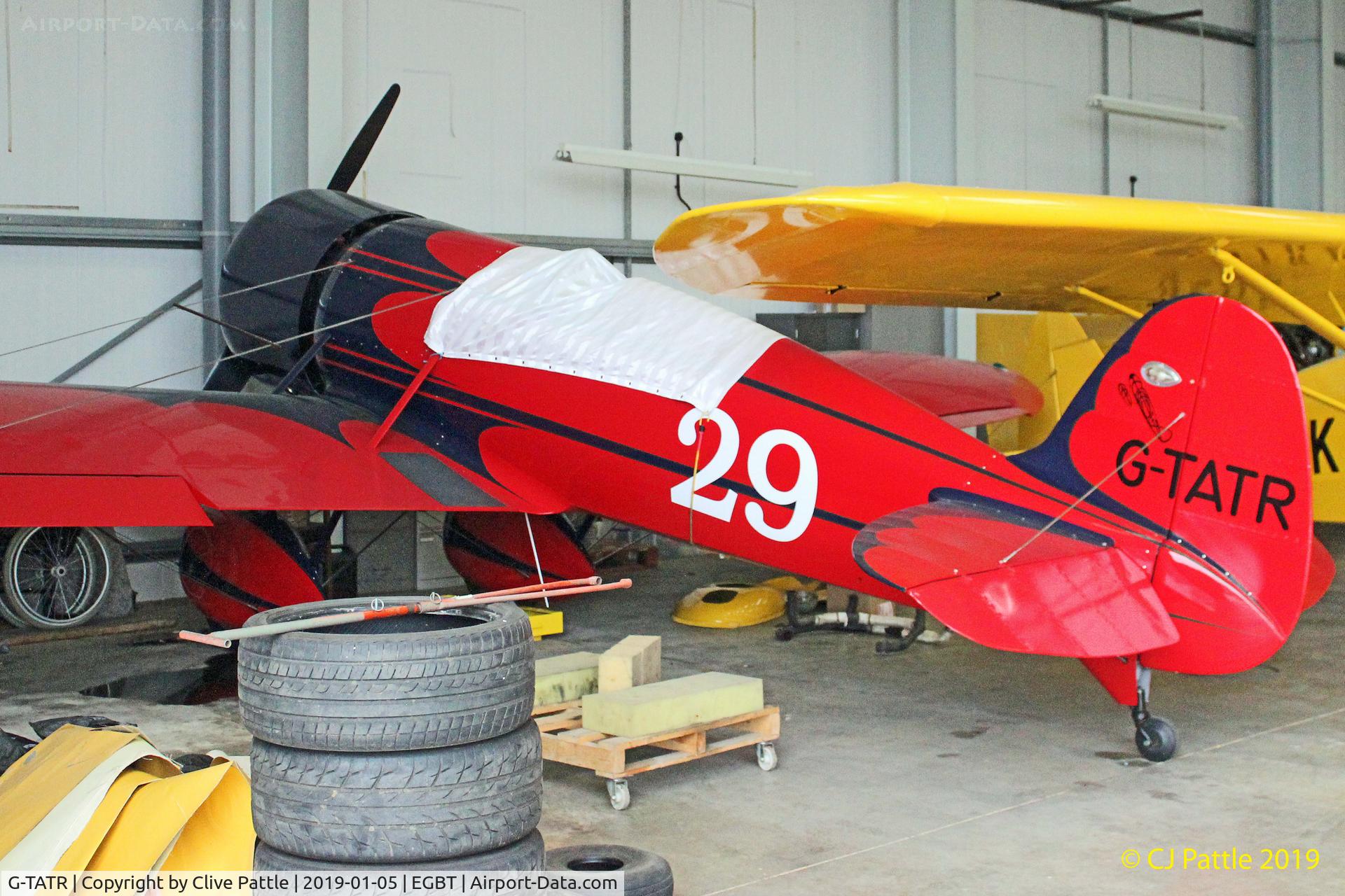 G-TATR, 2012 Travel Air Type R Racer Replica C/N LAA 362-14892, @ Turweston