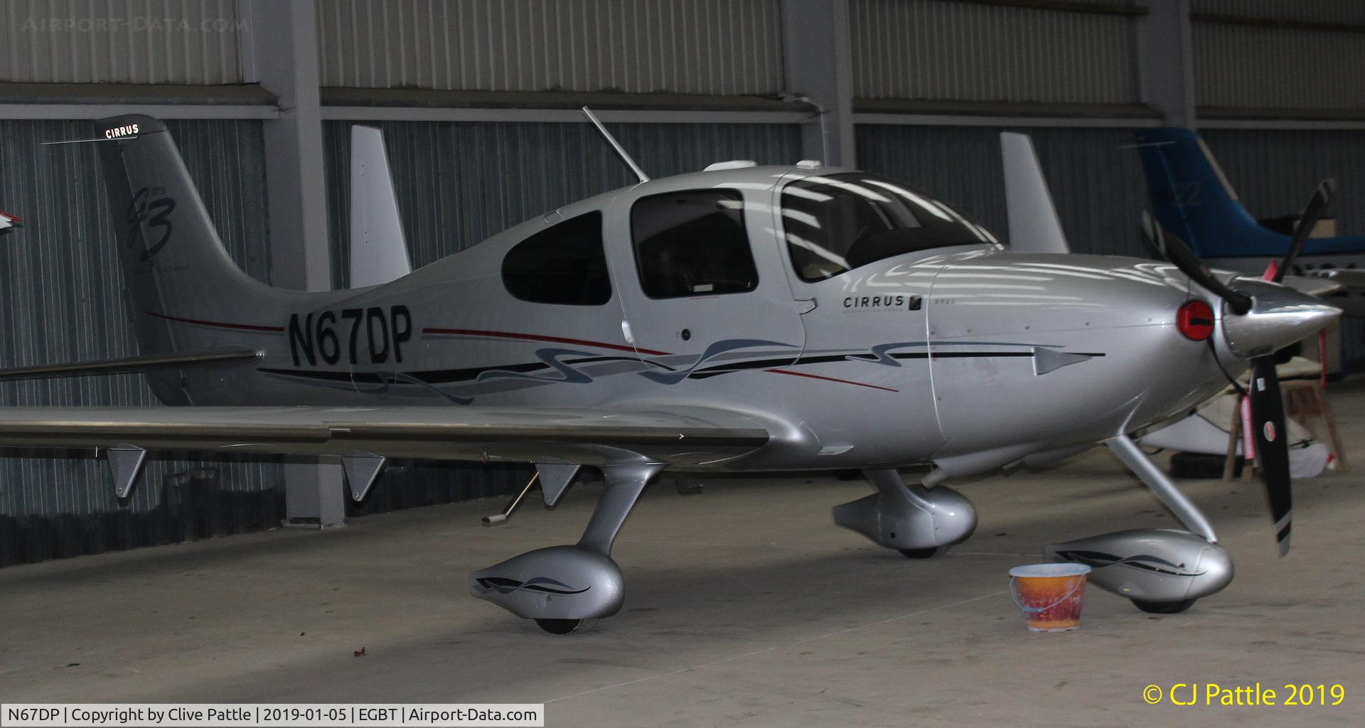 N67DP, 2008 Cirrus SR22 G3 GTS C/N 2933, @ Turweston