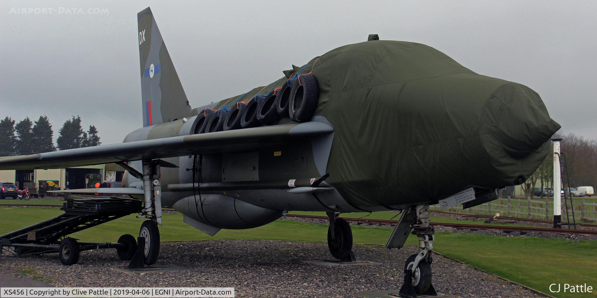XS456, 1965 English Electric Lightning T.5 C/N 95016, Preserved @ EGNI