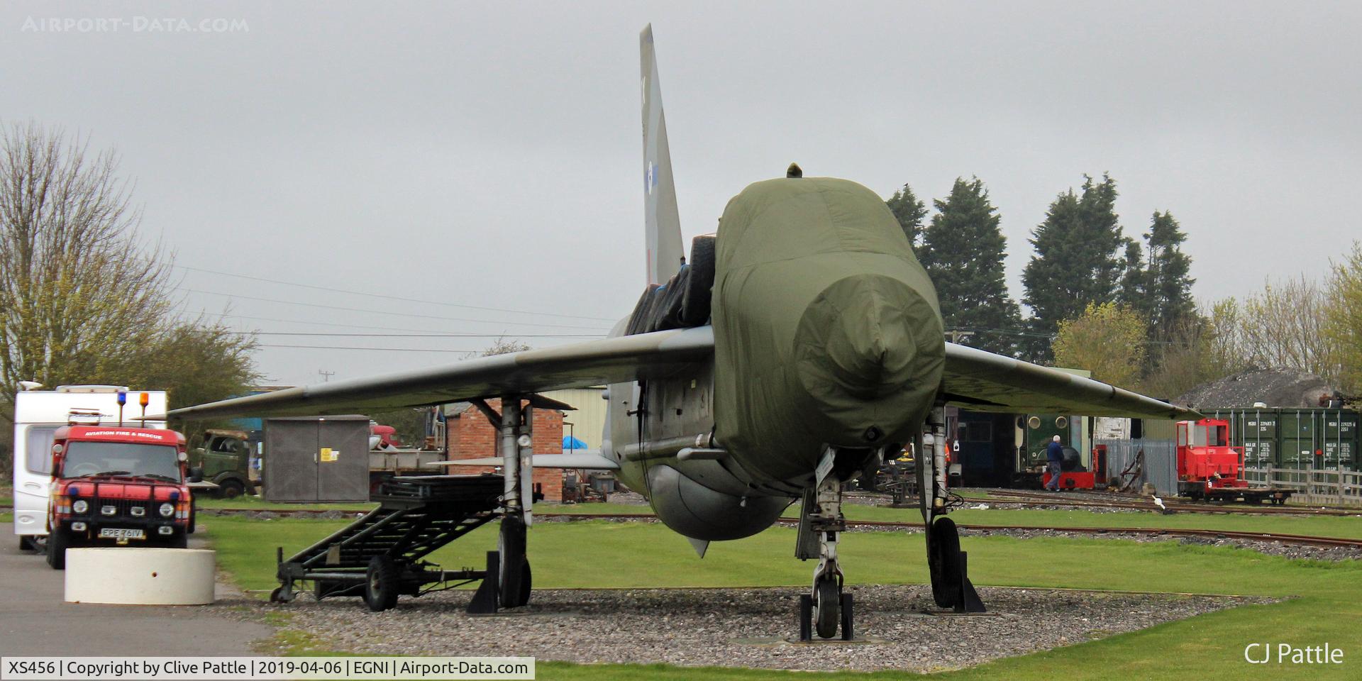 XS456, 1965 English Electric Lightning T.5 C/N 95016, Preserved @ EGNI