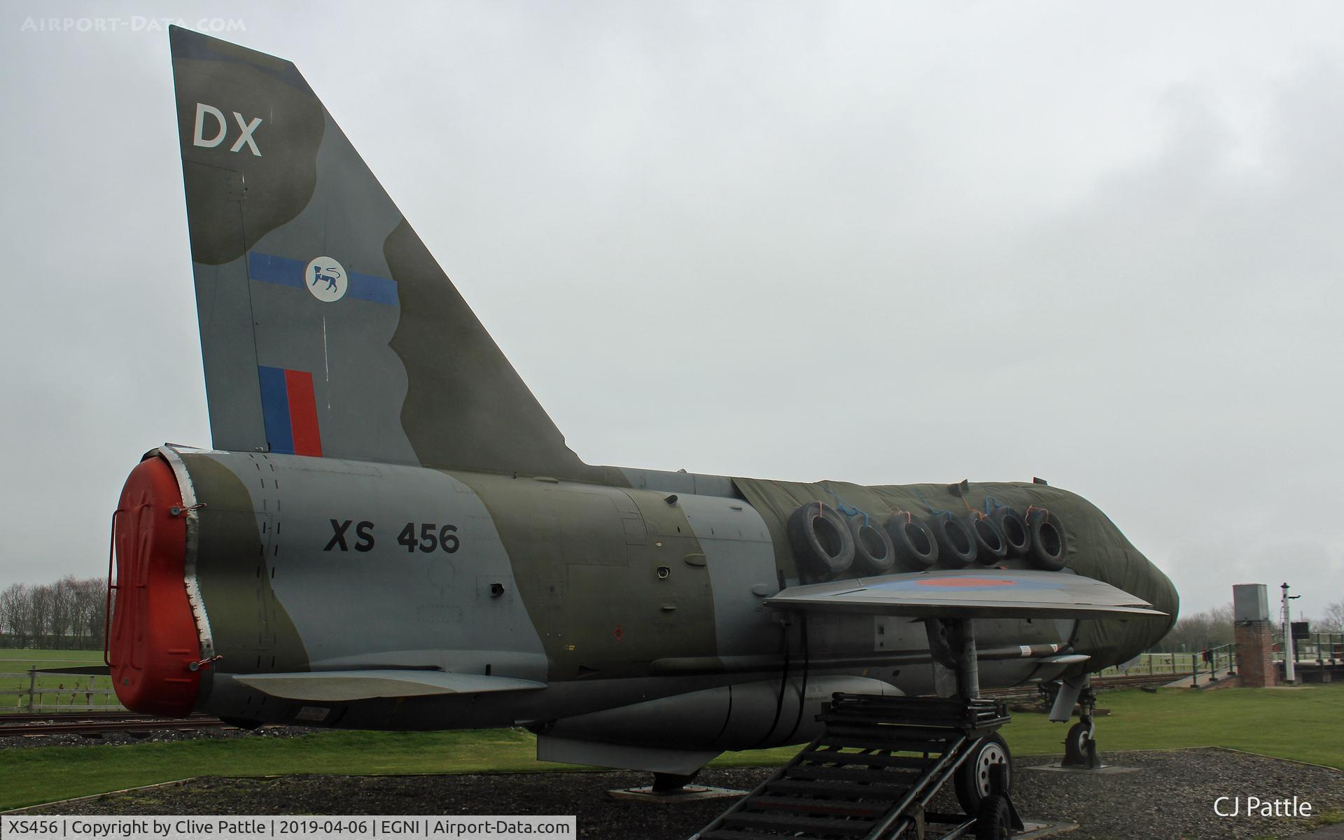XS456, 1965 English Electric Lightning T.5 C/N 95016, Preserved @ EGNI