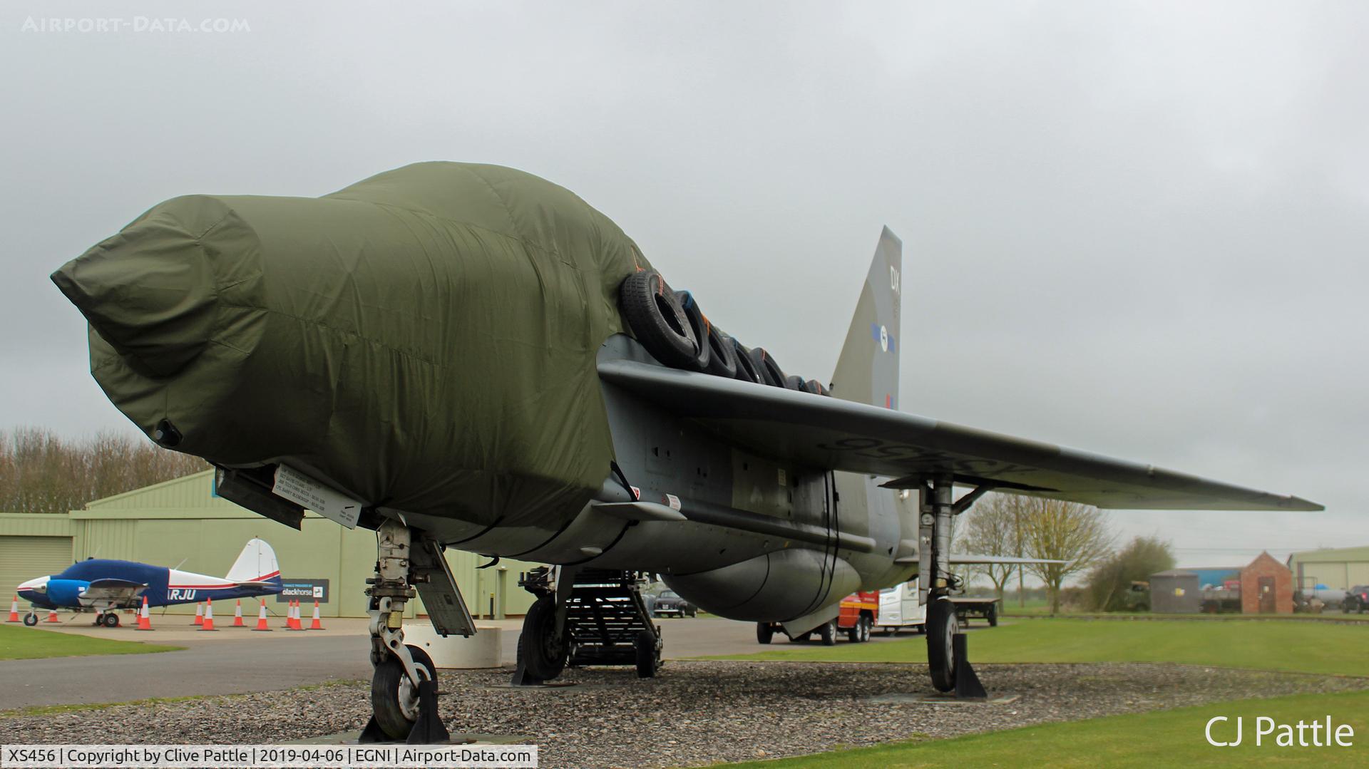 XS456, 1965 English Electric Lightning T.5 C/N 95016, Preserved @ Skegness