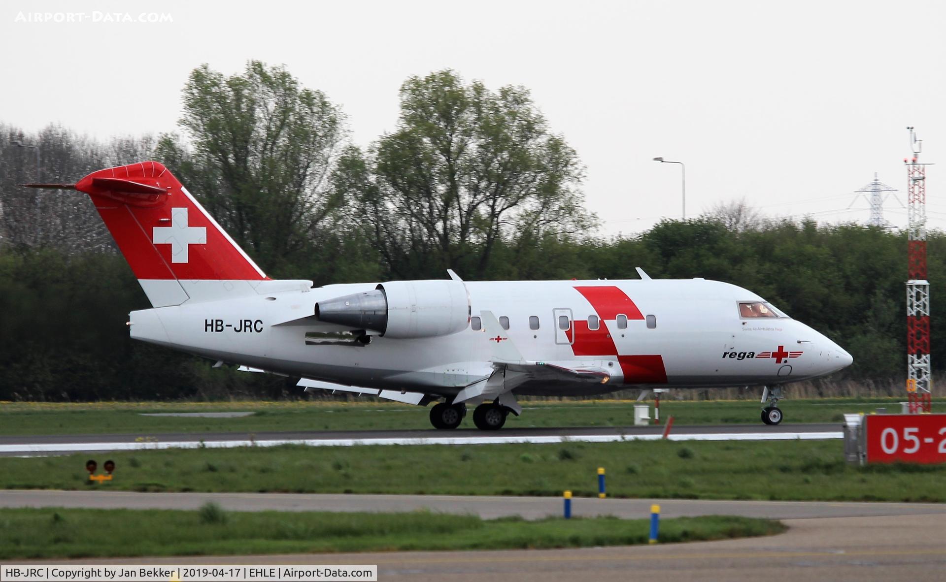 HB-JRC, 2002 Bombardier Challenger 604 (CL-600-2B16) C/N 5540, Arriving at Lelystad Airport to get a new livery