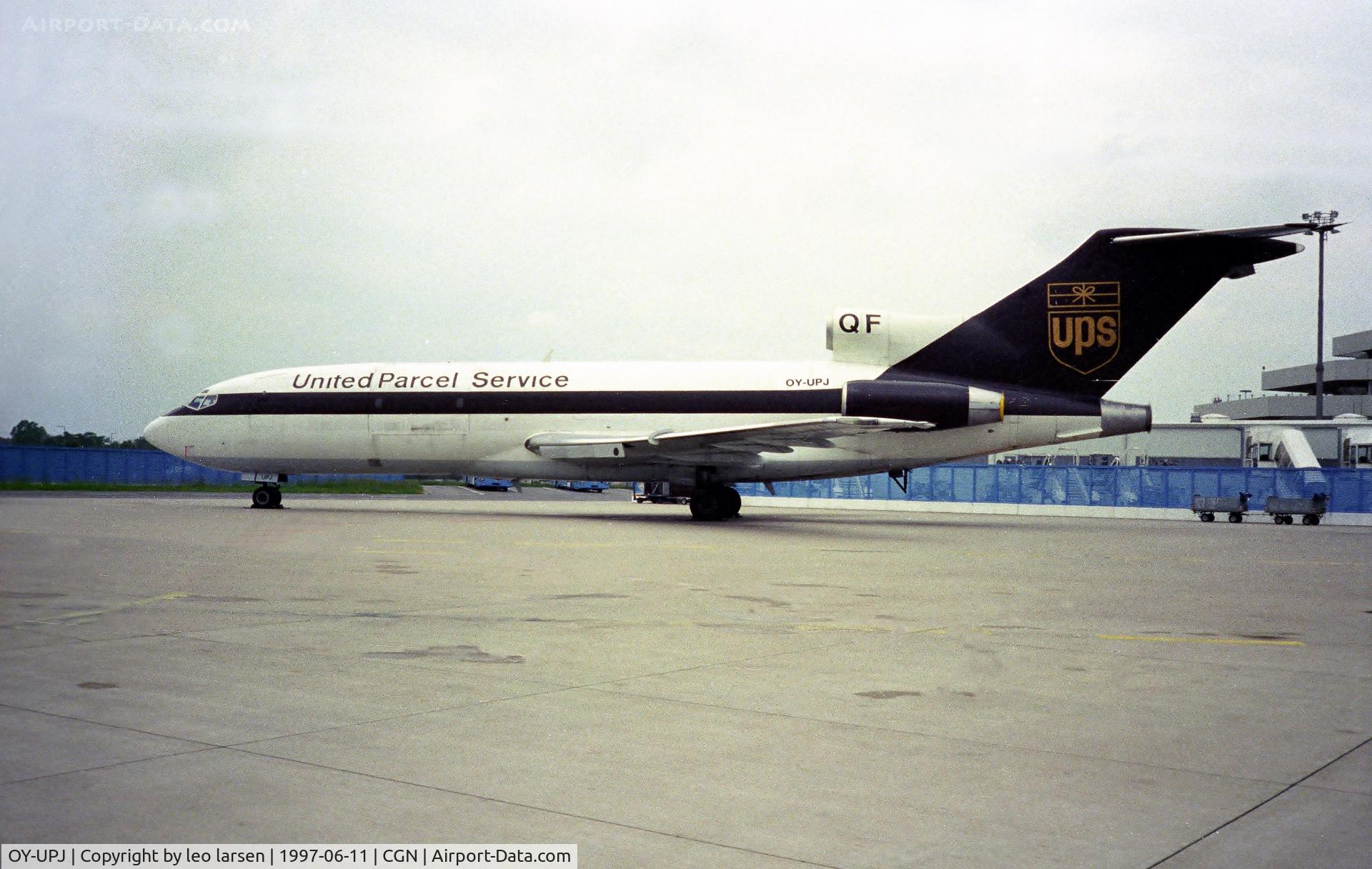 OY-UPJ, 1966 Boeing 727-022C C/N 19102, Cologne 11.6.1995