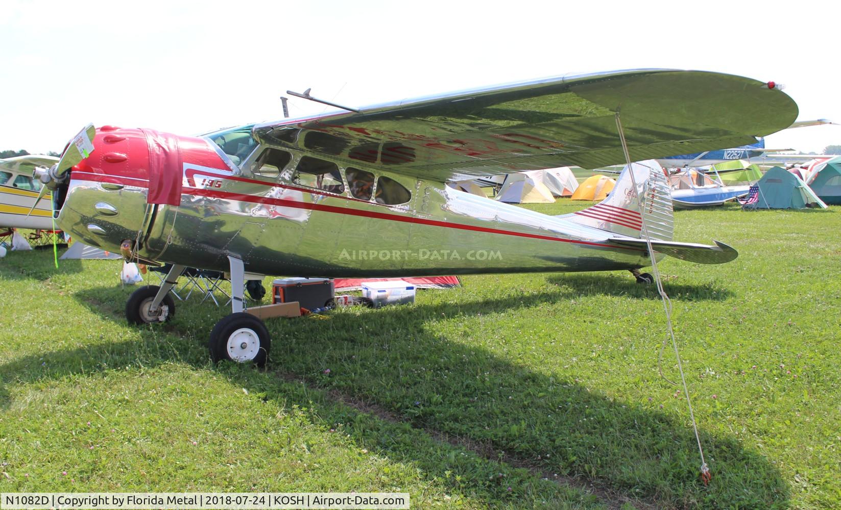 N1082D, 1951 Cessna 195A C/N 7694, Cessna 195A