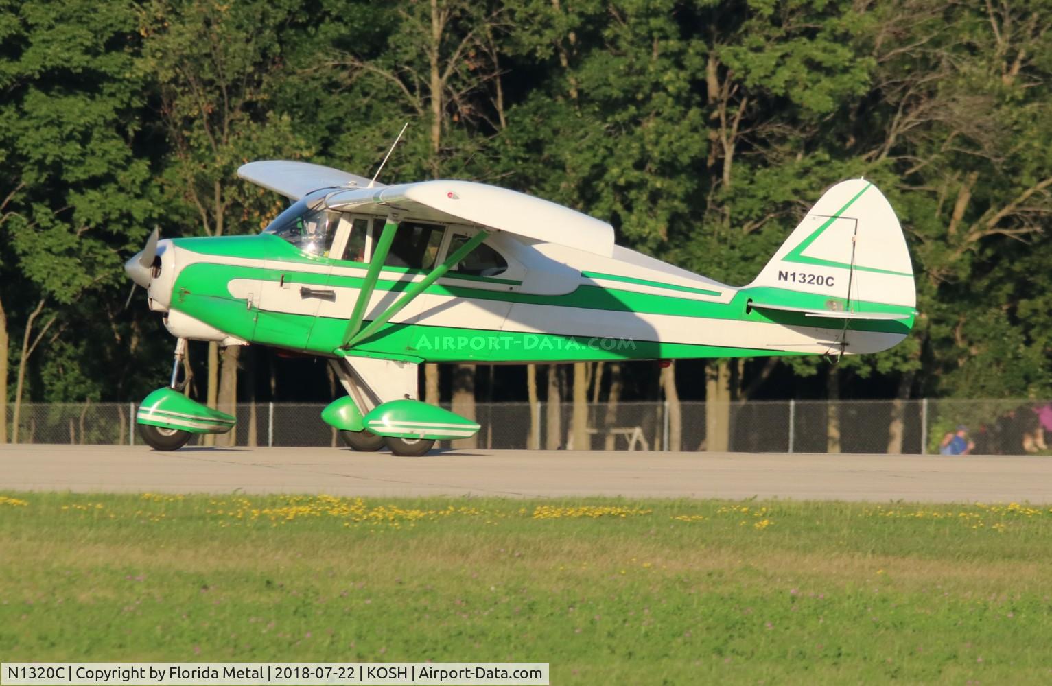 N1320C, 1953 Piper PA-22-135 Tri-Pacer C/N 22-1116, PA-22