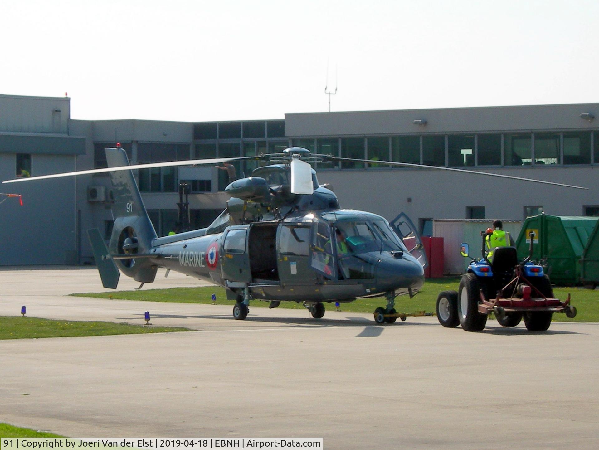 91, 1983 Aerospatiale AS-365N Dauphin C/N 6091, Noordzee Helicopters Vlaanderen