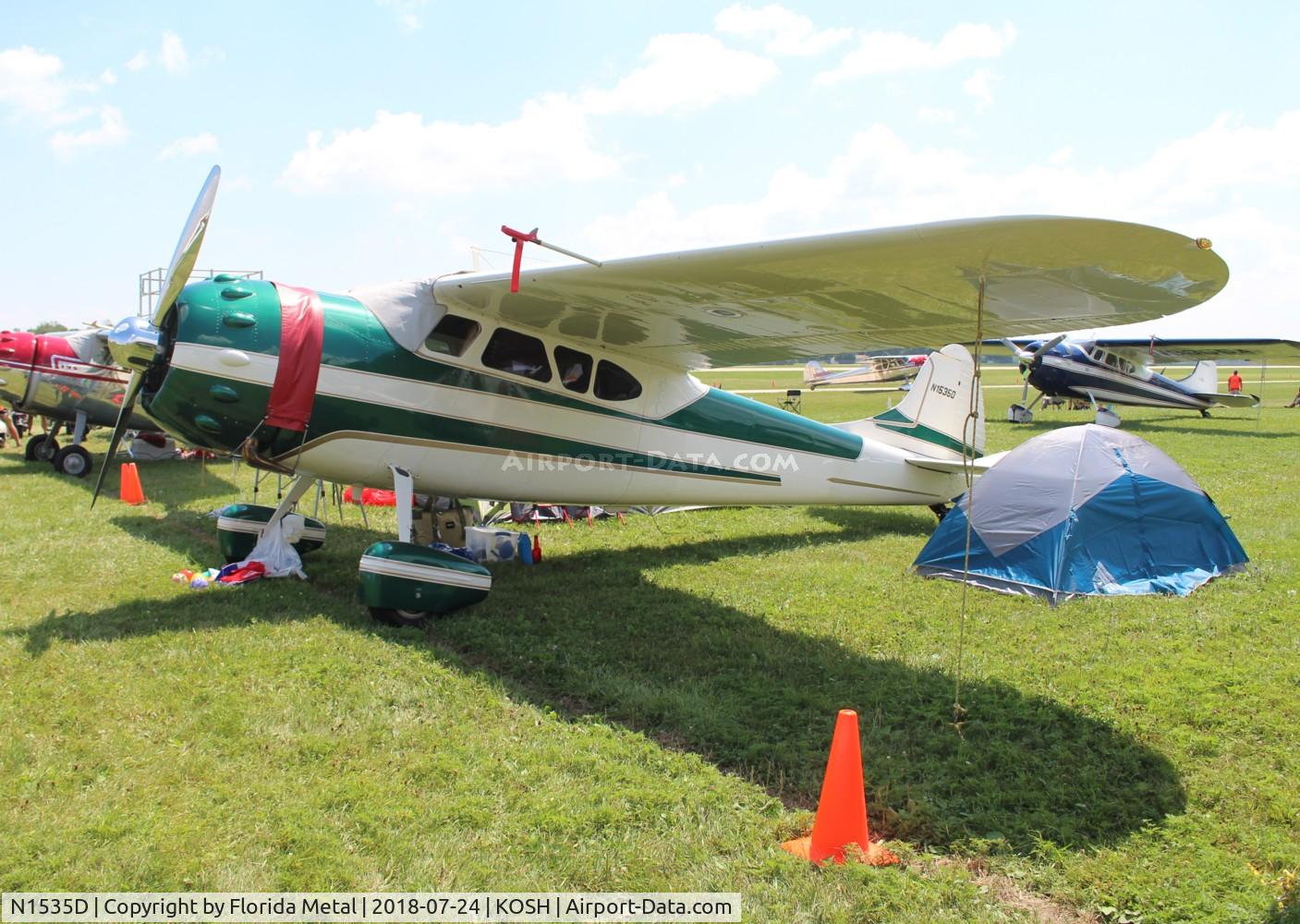 N1535D, 1952 Cessna 190 C/N 7757, Cessna 190