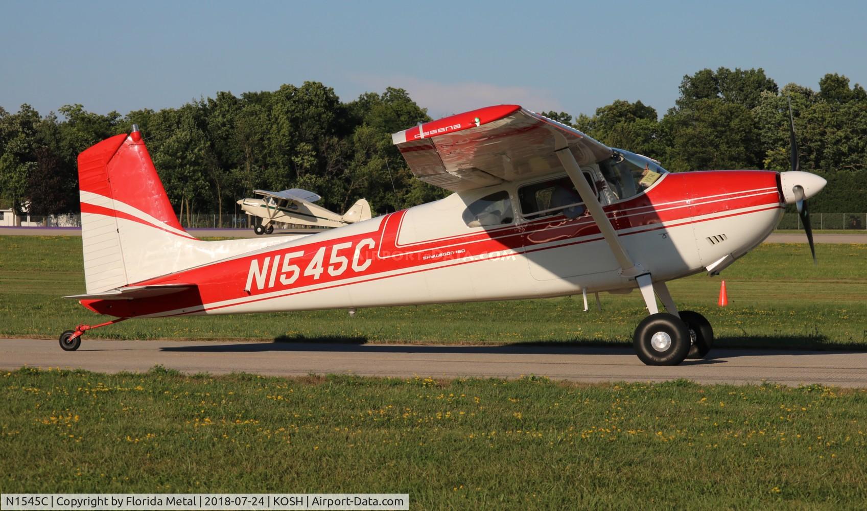 N1545C, 1953 Cessna 180 C/N 30245, Cessna 180