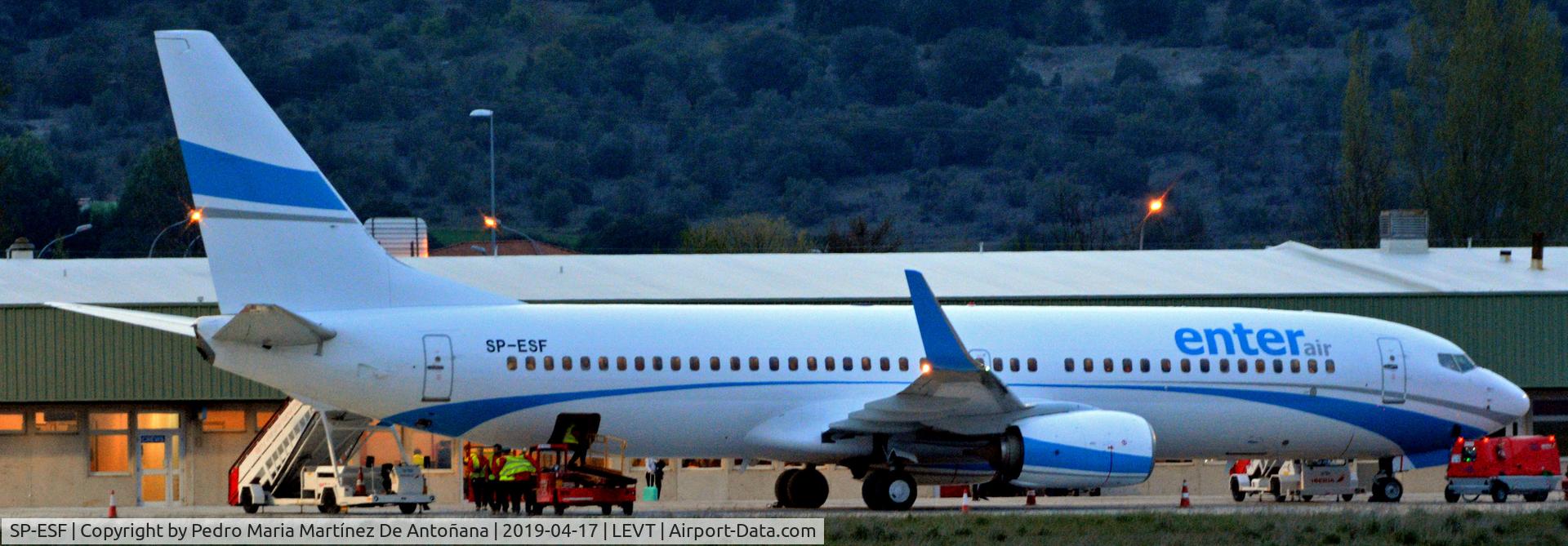 SP-ESF, 2012 Boeing 737-8AS C/N 40287, Foronda - Vitoria-Gasteiz - Euskadi - España