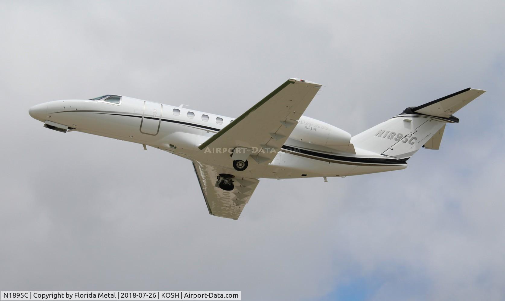 N1895C, 2016 Cessna 525 Citation CJ1+ C/N 525C-0235, Citation CJ4