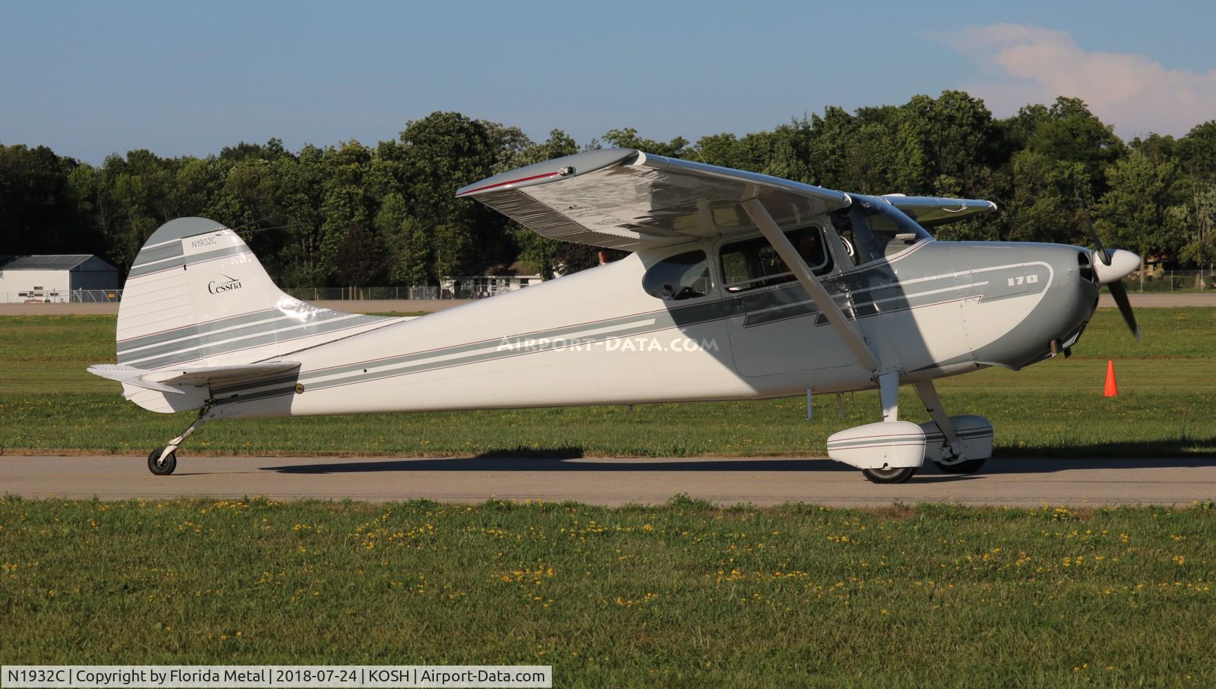 N1932C, 1953 Cessna 170B C/N 26077, Cessna 170B