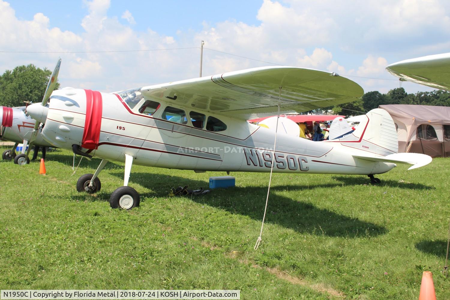 N1950C, 1954 Cessna 195B Businessliner C/N 16183, Cessna 195B