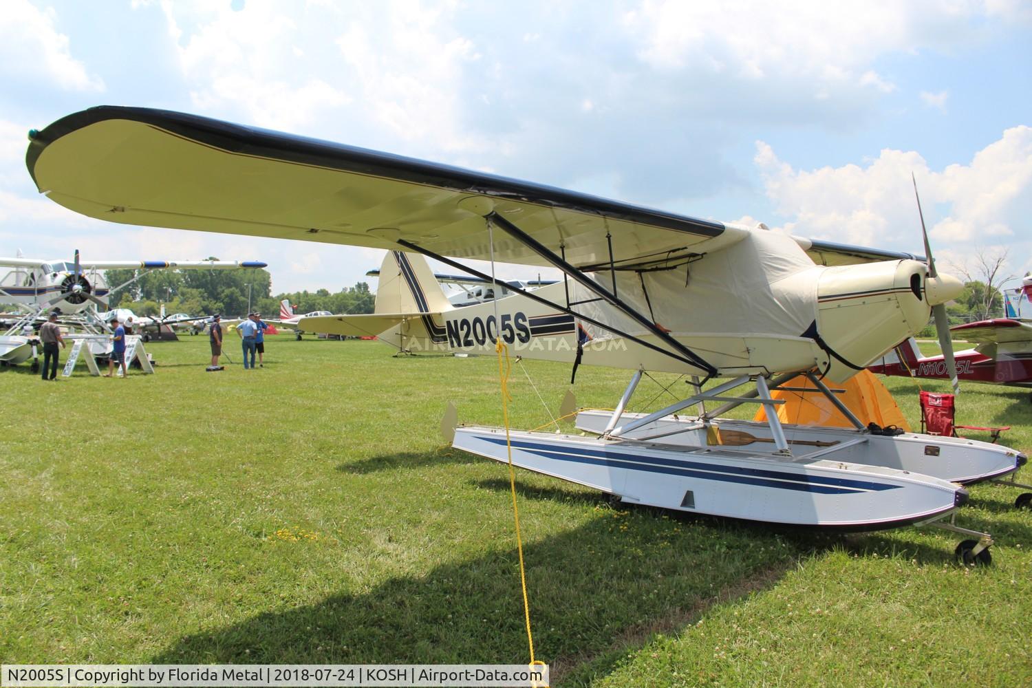 N2005S, Taylorcraft F-21 C/N F-1002, Taylorcraft F-21
