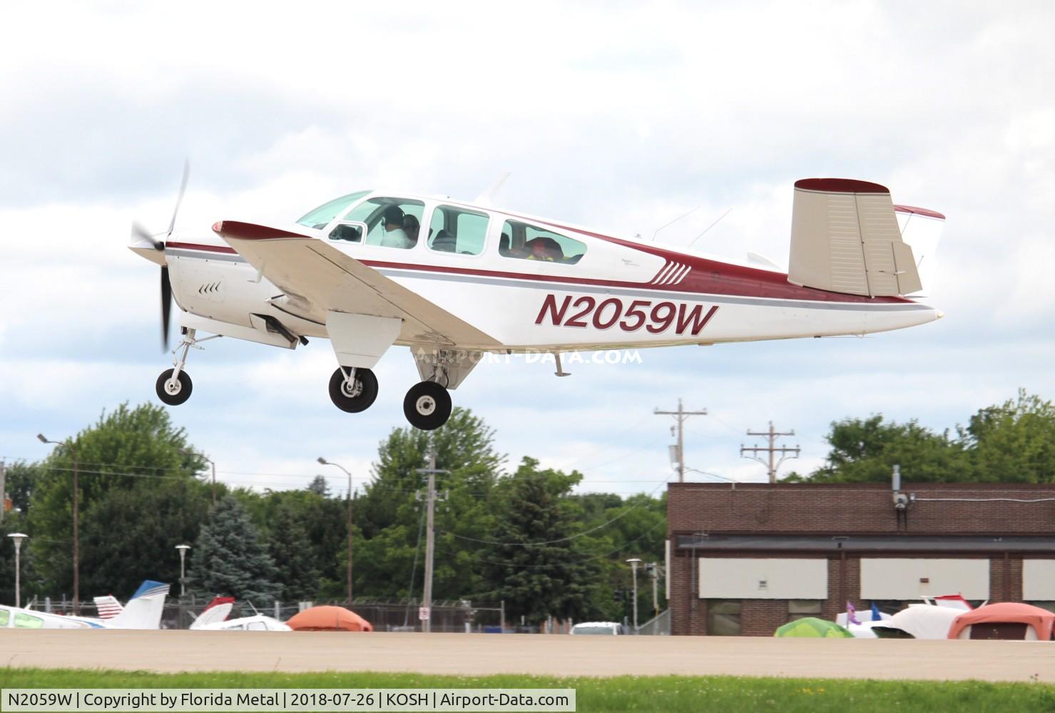 N2059W, 1965 Beech V35 Bonanza C/N D-7993, Bonanza 35