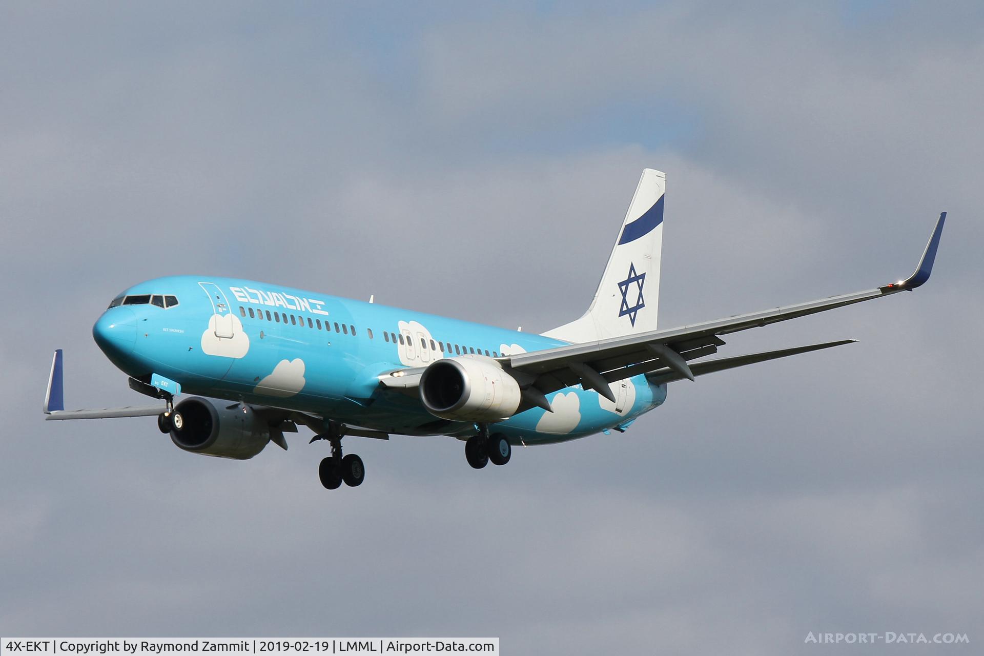 4X-EKT, 2006 Boeing 737-8BK C/N 33030, B737-800 4X-EFT El Al Airlines