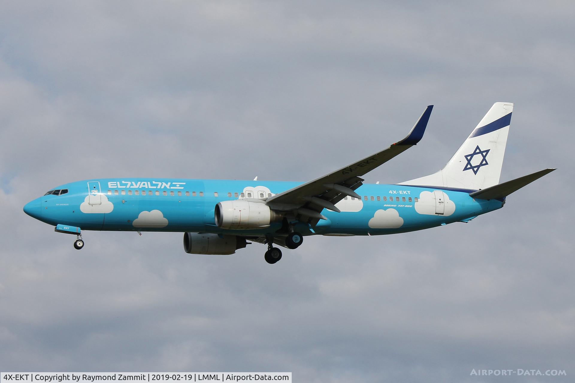 4X-EKT, 2006 Boeing 737-8BK C/N 33030, B737-800 4X-EKT ElAl Airlines