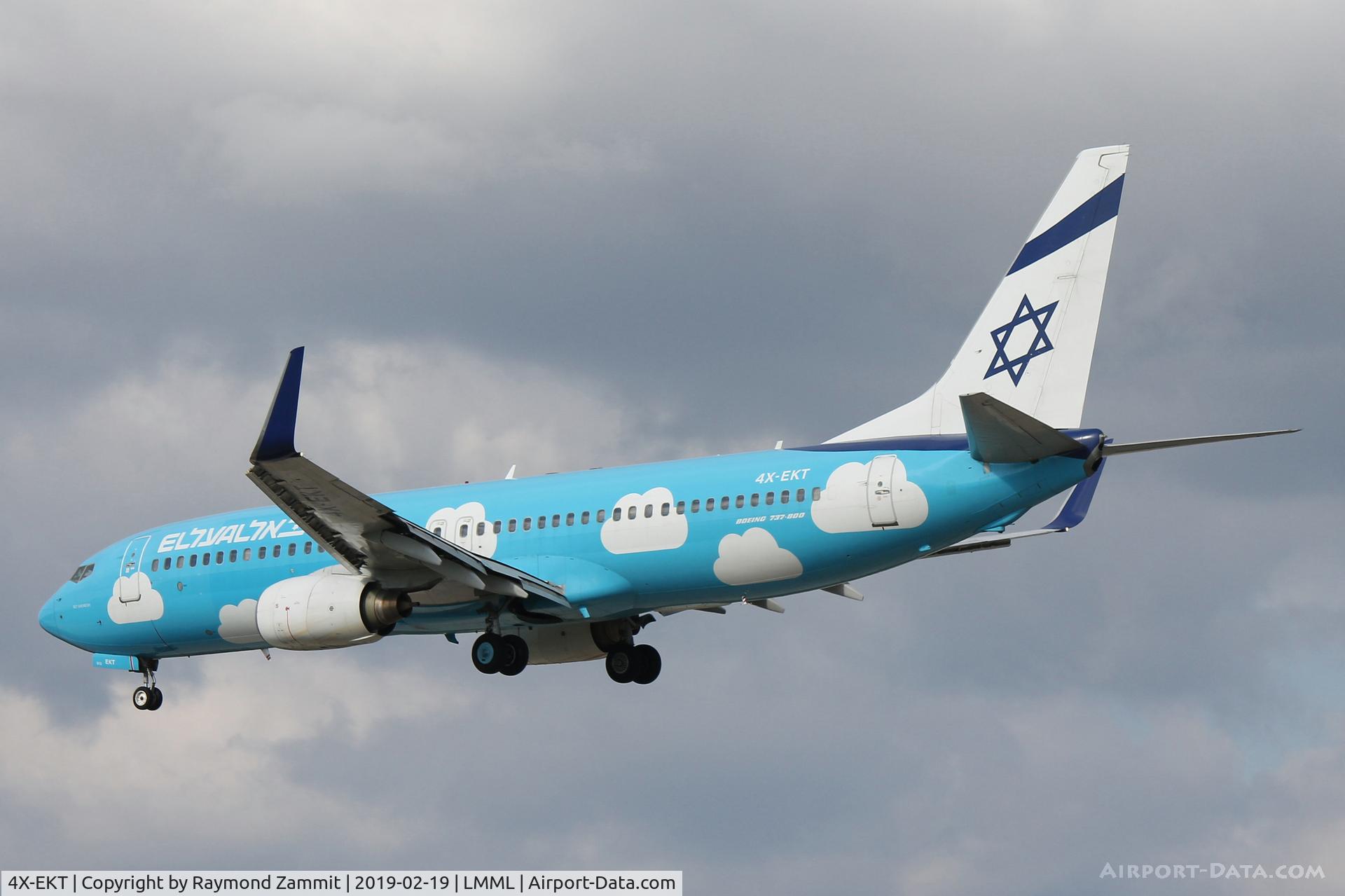 4X-EKT, 2006 Boeing 737-8BK C/N 33030, B737-800 4X-EKT ElAl Airlines