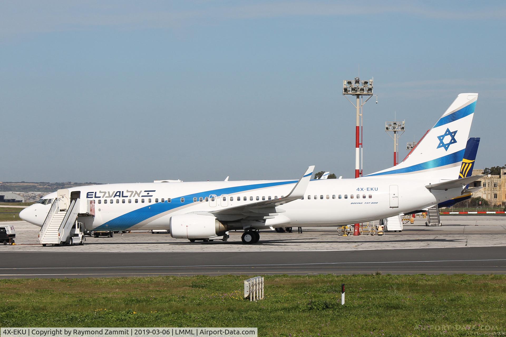 4X-EKU, 2006 Boeing 737-8Z9 C/N 33834, B737-800 4X-EKU ElAl Airlines