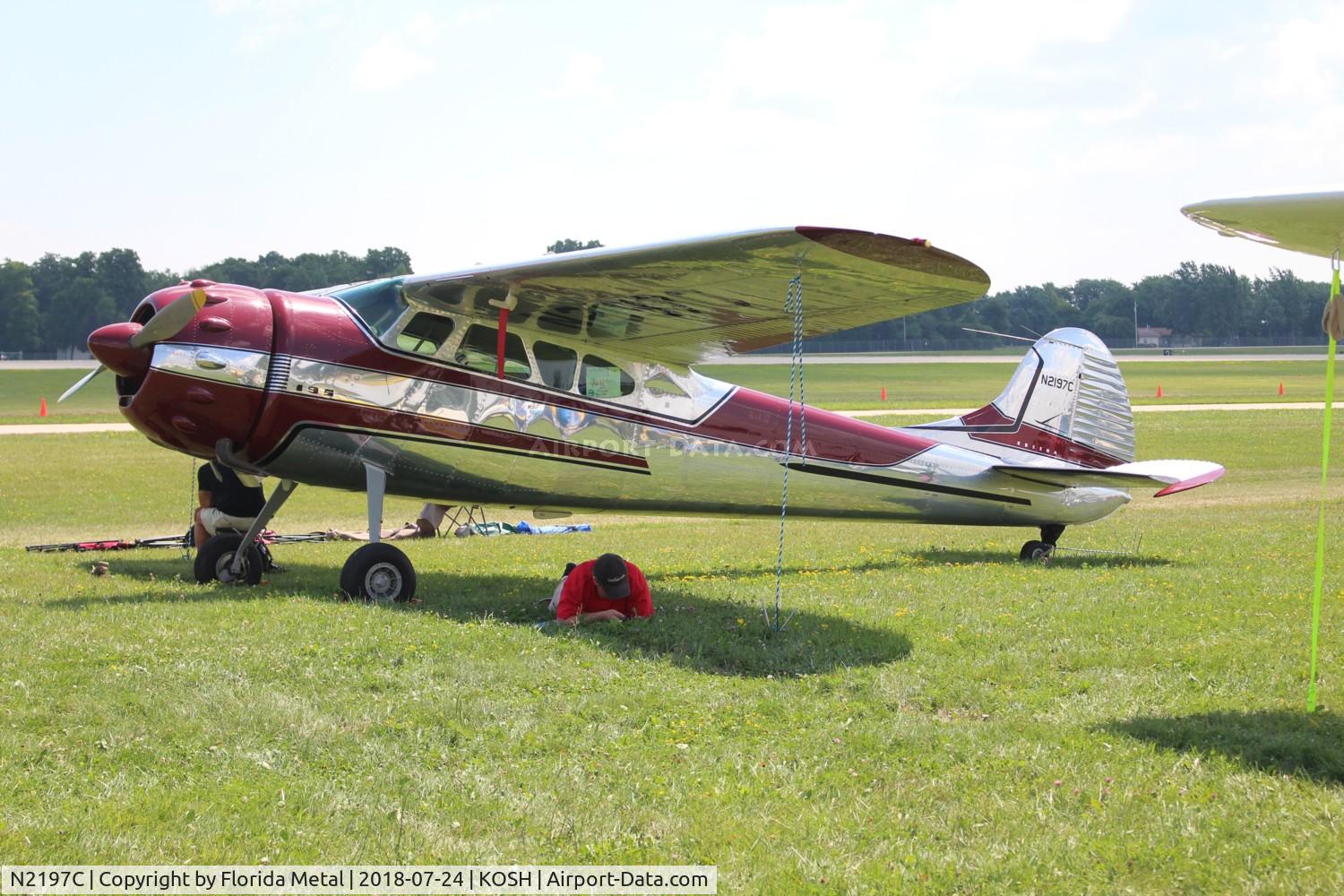N2197C, 1954 Cessna 195B Businessliner C/N 16182, Cessna 195B